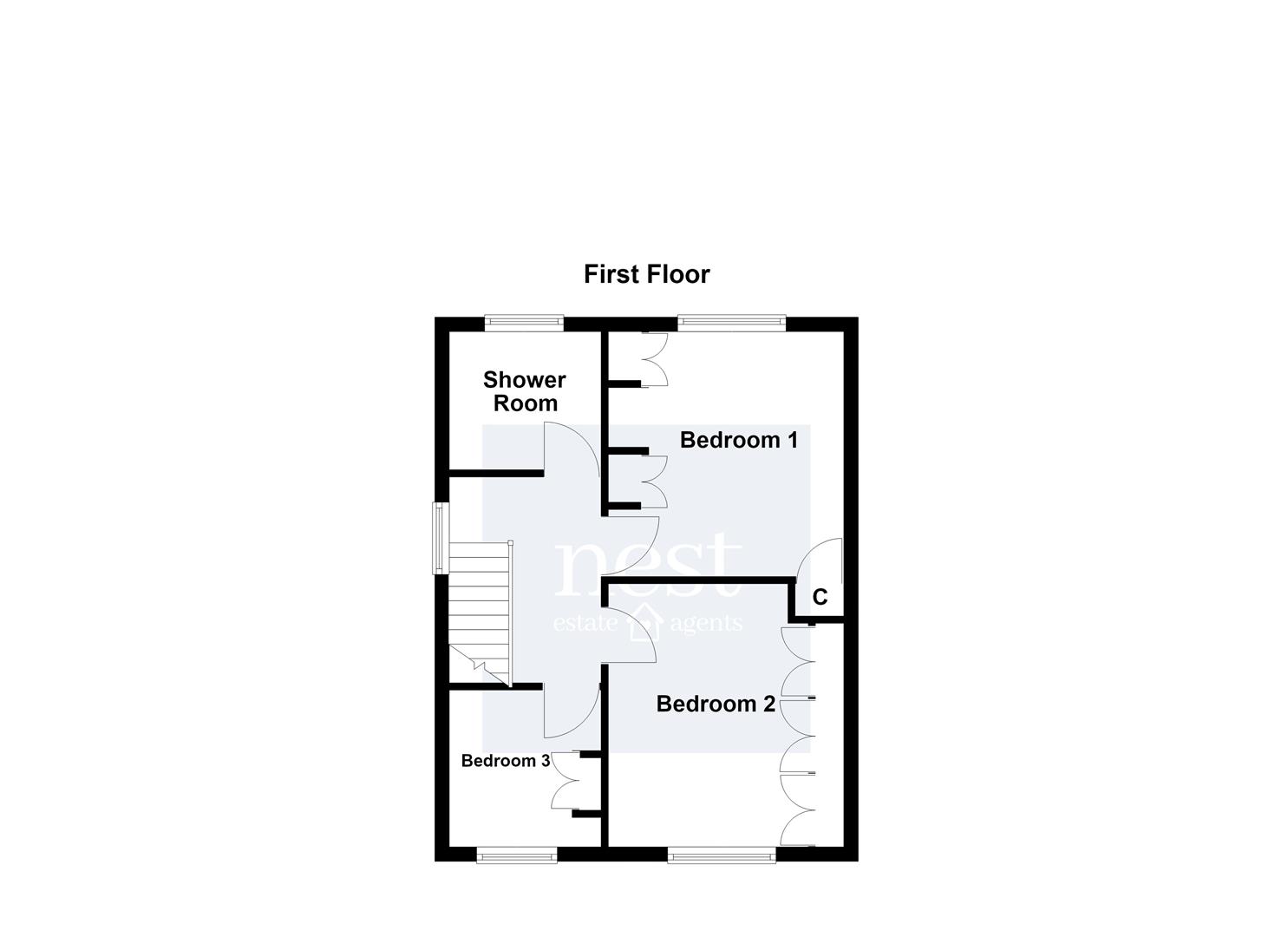 14, Cookes Drive, Leicestershire floorplan