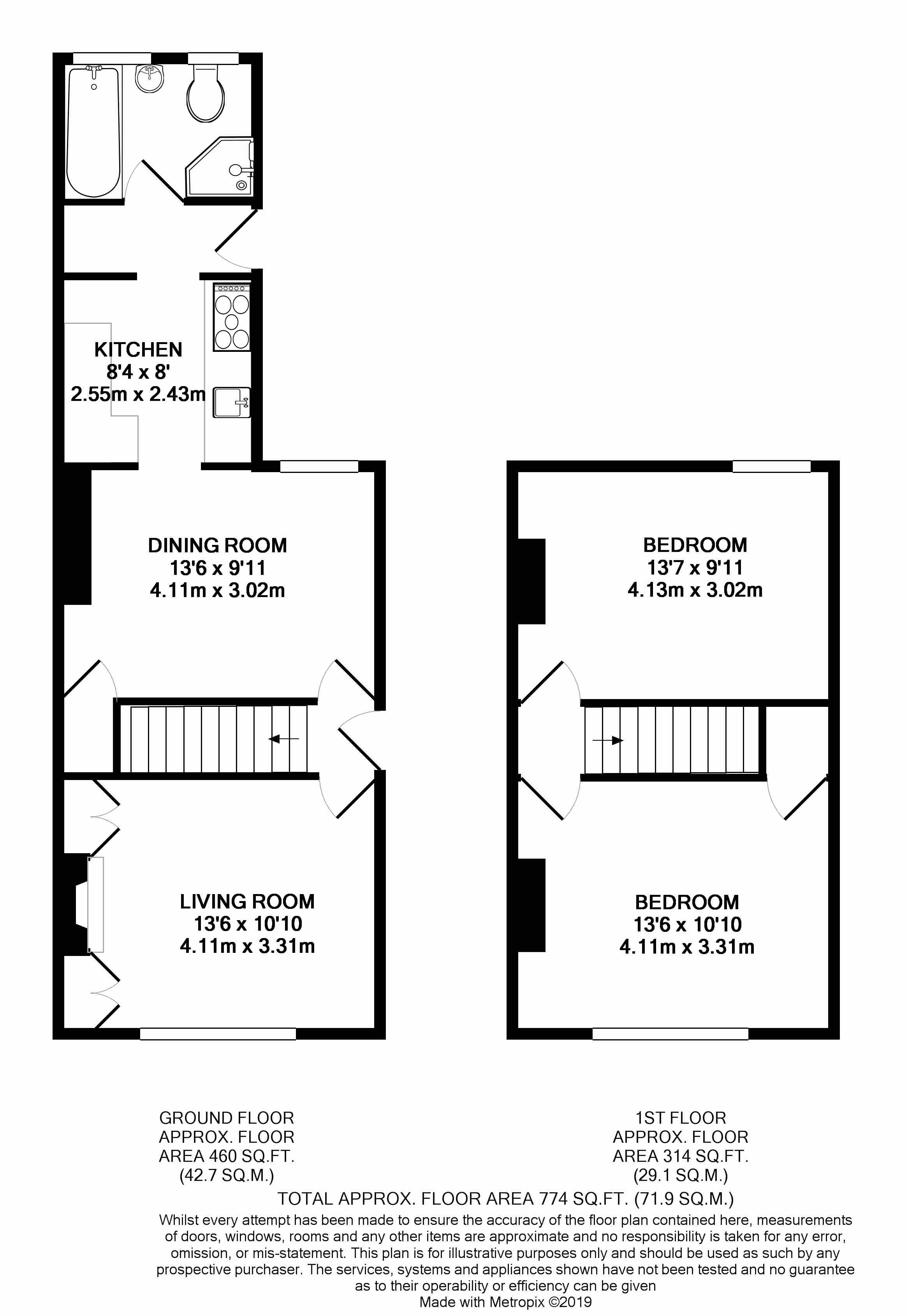 2 Bedrooms Semi-detached house for sale in Heathcote Close, Church Path, Ash Vale, Aldershot GU12