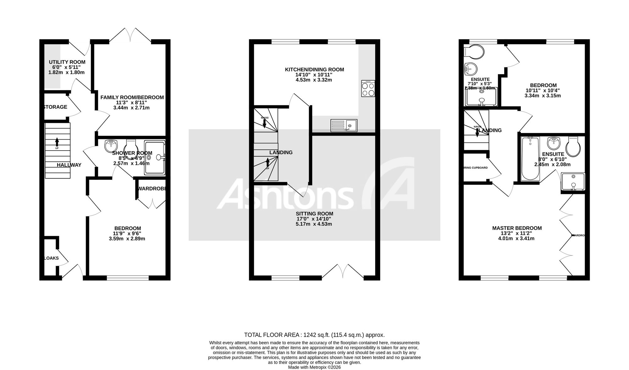 19 Salhouse Gardens, St. Helens floorplan
