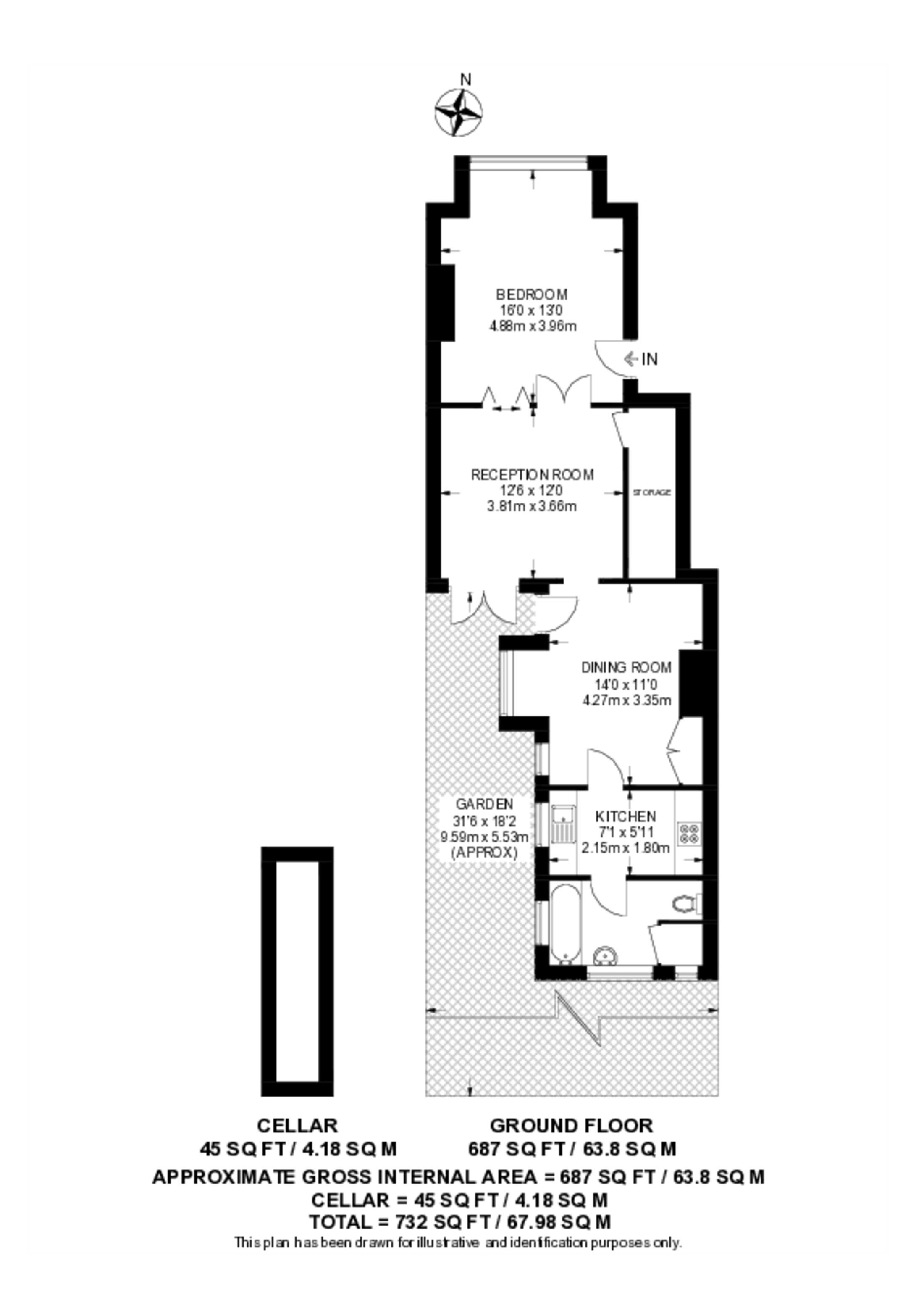 Helix Gardens, Brixton floorplan