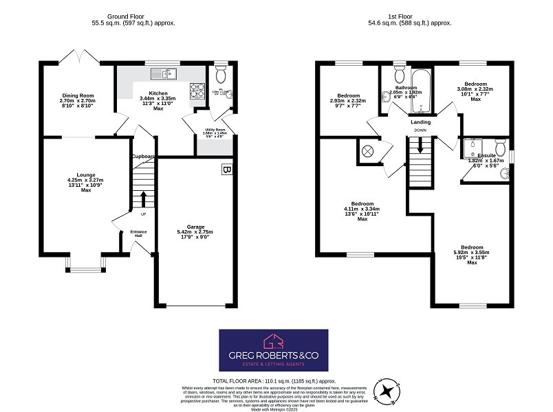 38 Lakeside Way, Brynmawr floorplan