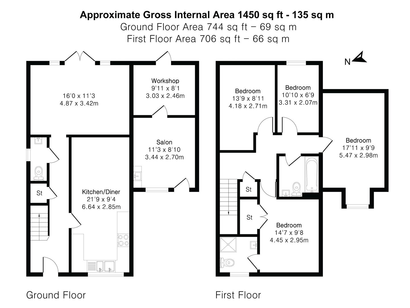 6 Robson Terrace, Cody Road, Cambridge floorplan