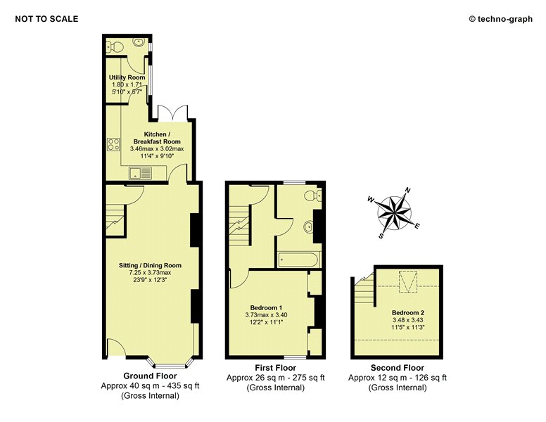 2 Bedrooms End terrace house to rent in Park Road, Henley-On-Thames, Oxfordshire RG9