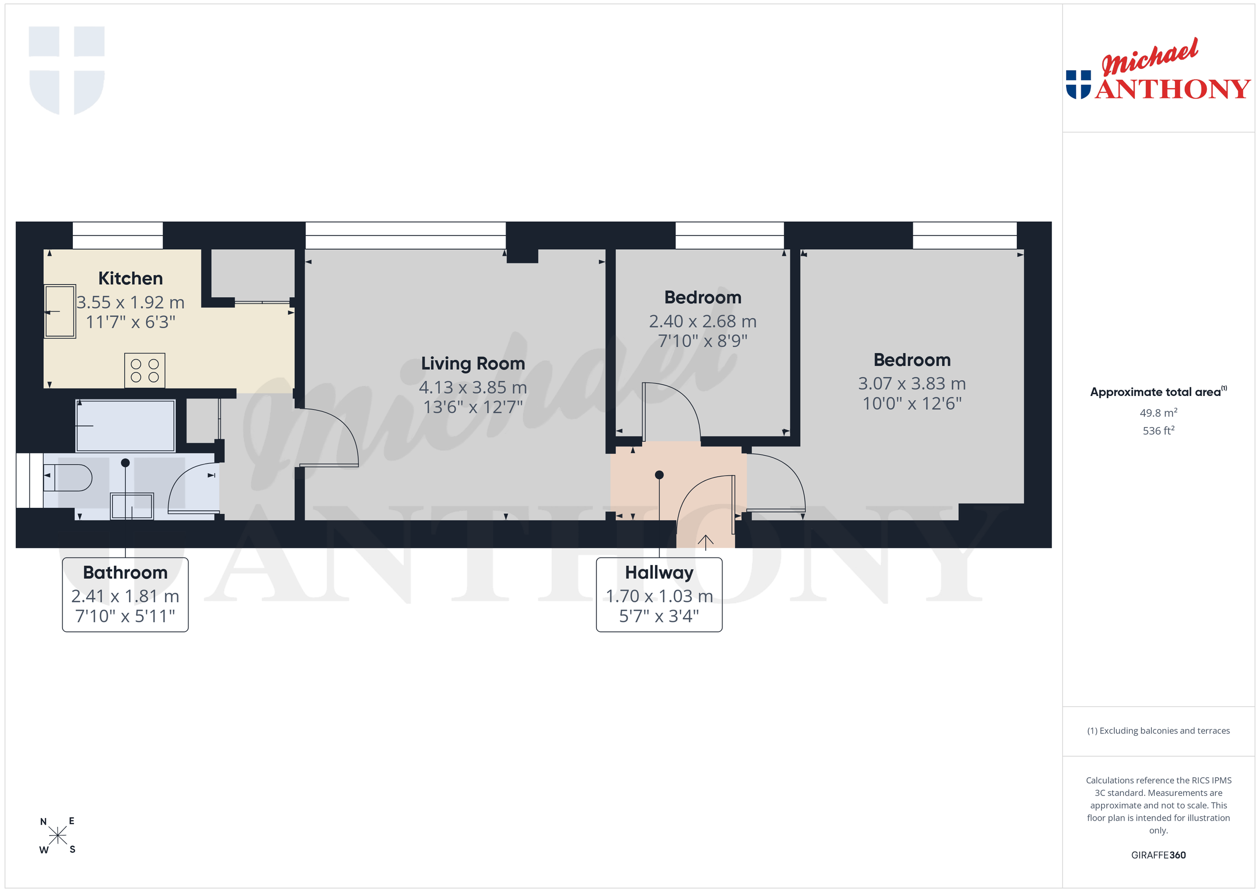 9 New Bedford House, Aylesbury floorplan