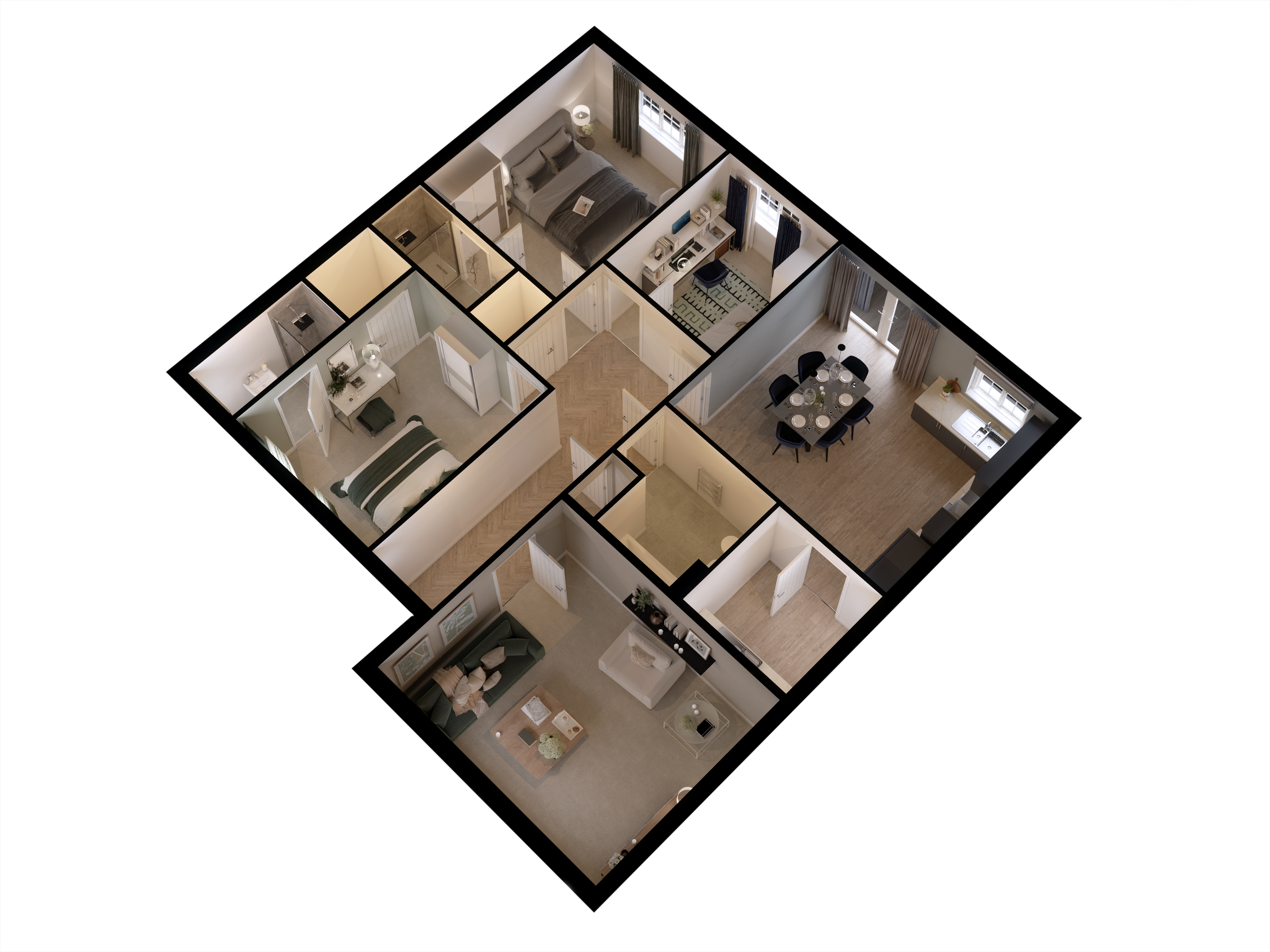 The Eskdale, Brookdale, Preston Road, Grimsargh floorplan