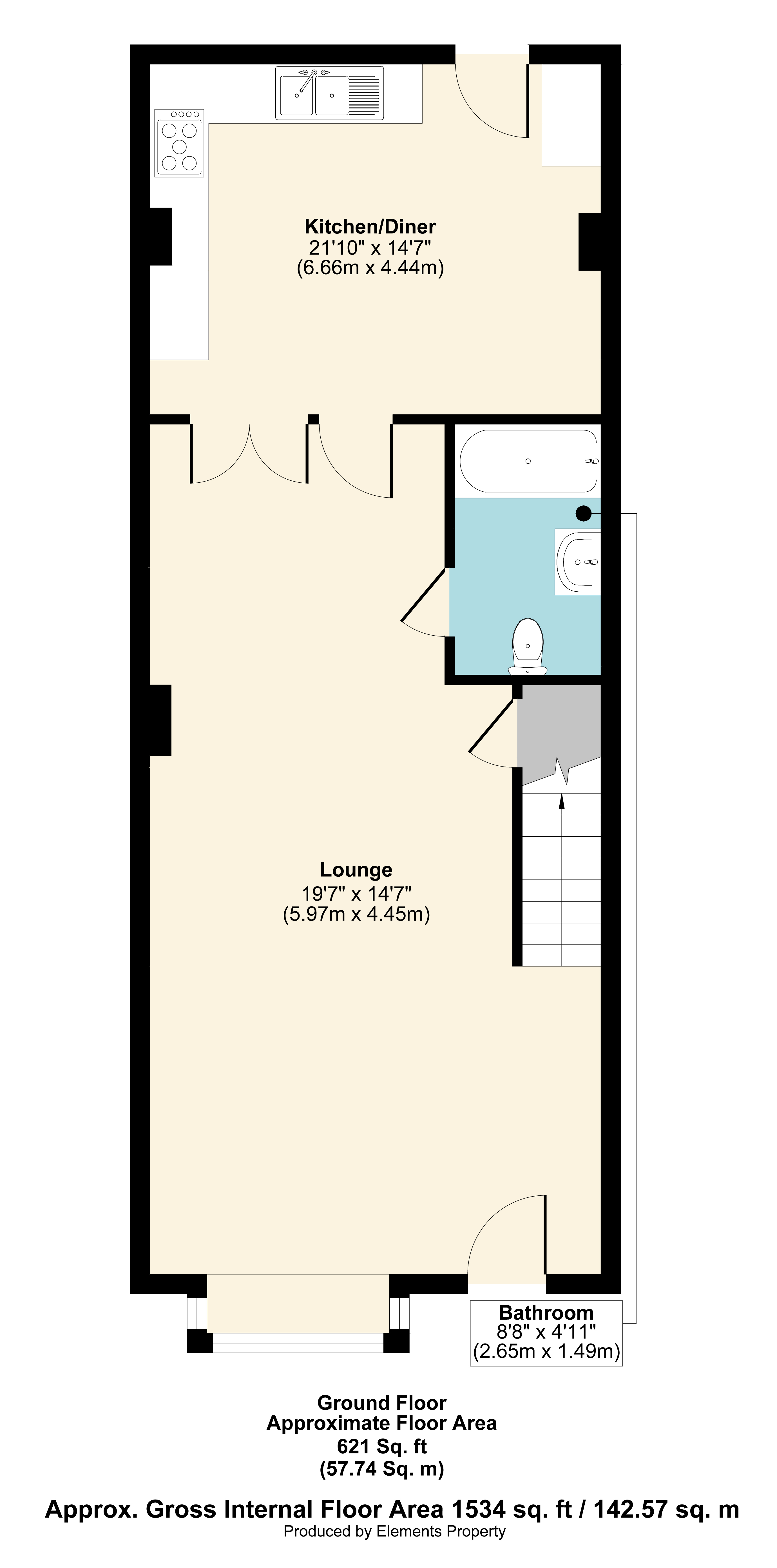 5 Bedrooms Semi-detached house to rent in Malling Road, Snodland, Kent ME6