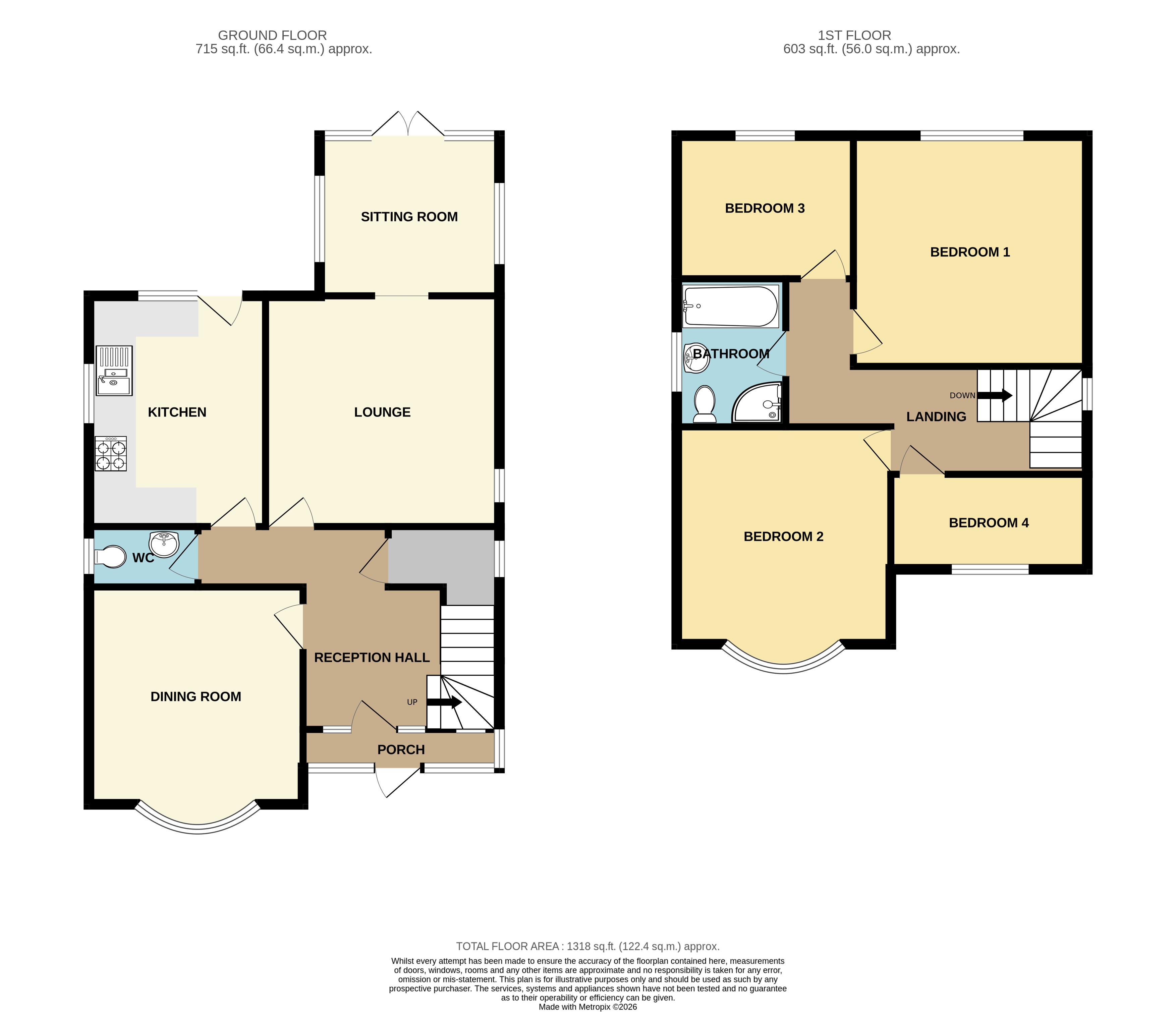 Oakwell Drive, Derby floorplan