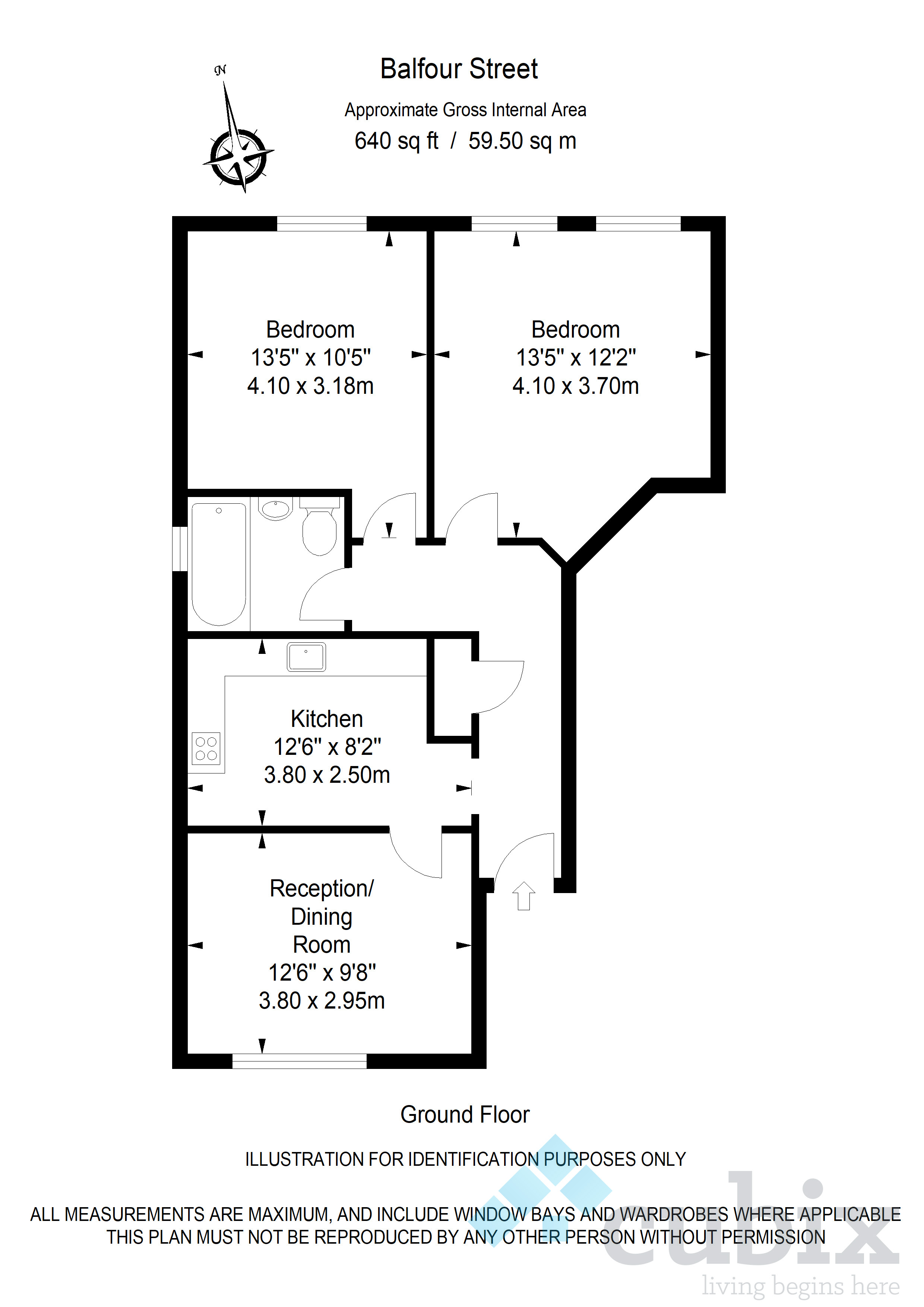 Balfour Street, London floorplan