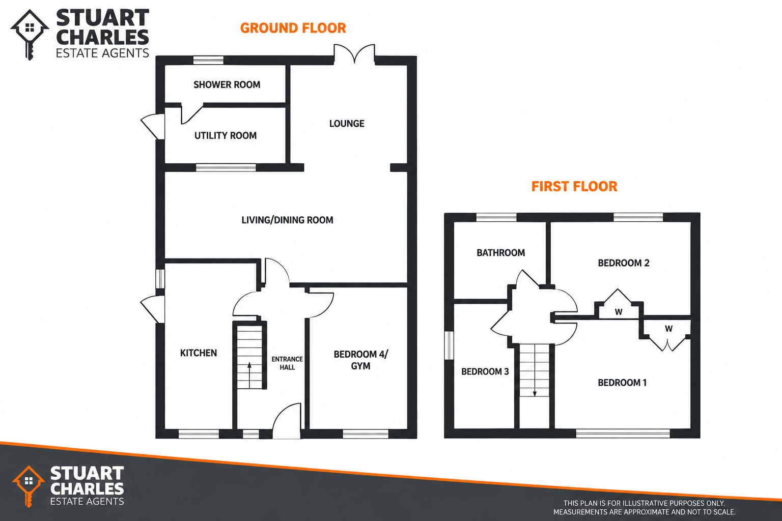 21, Howe Crescent, Corby floorplan