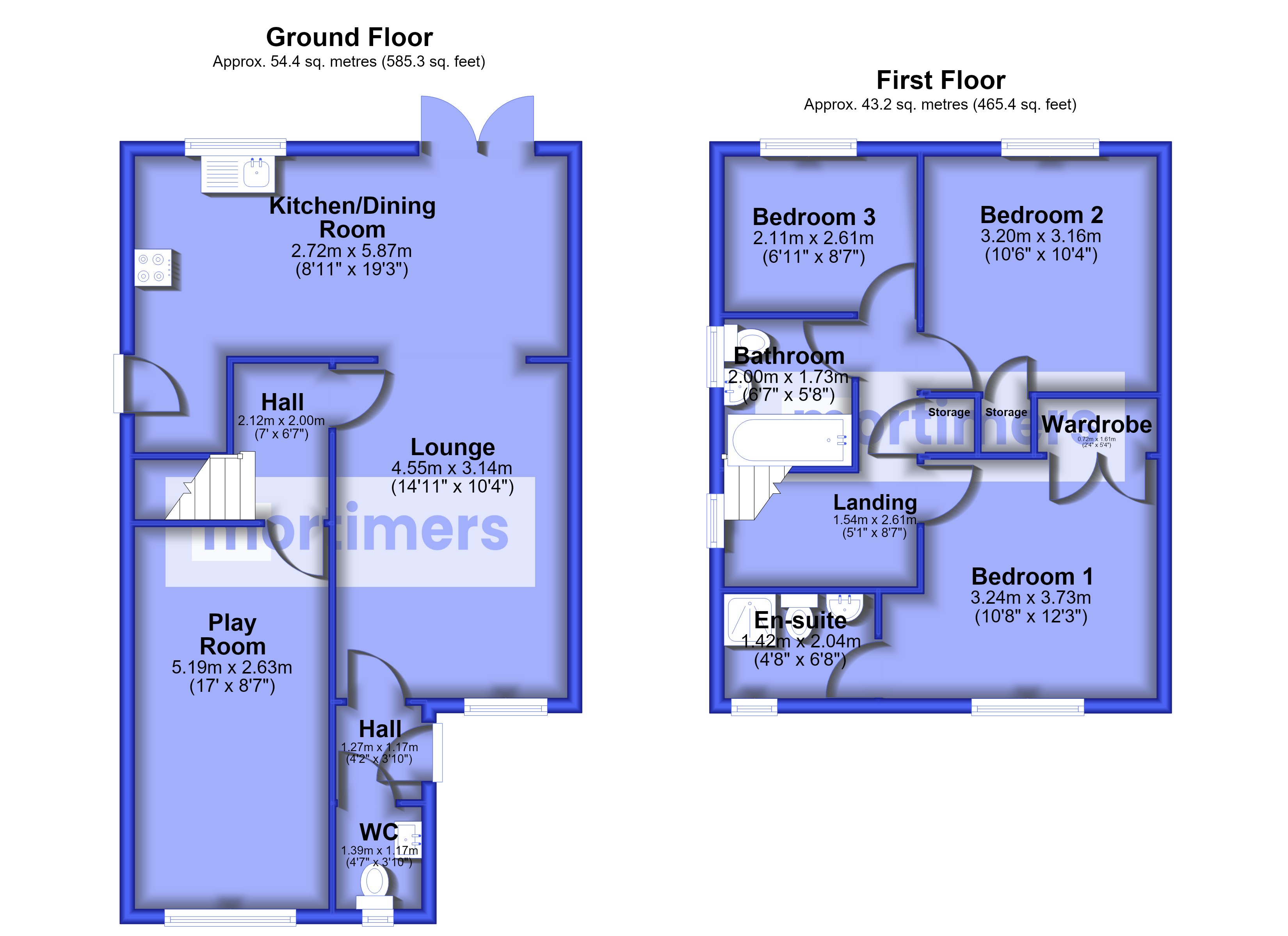 Spinning Mill Close, Accrington floorplan