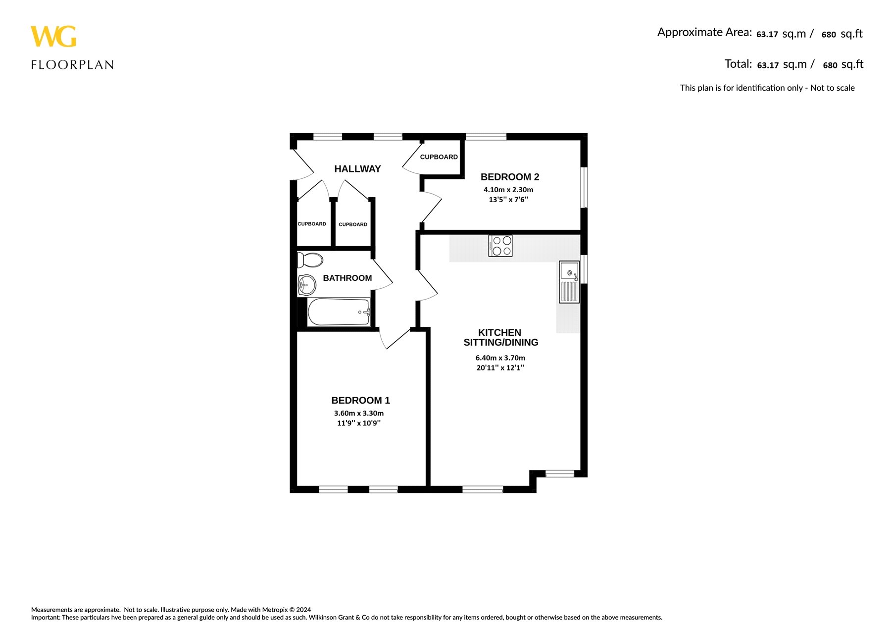 20, Atherton Court, Alphington floorplan