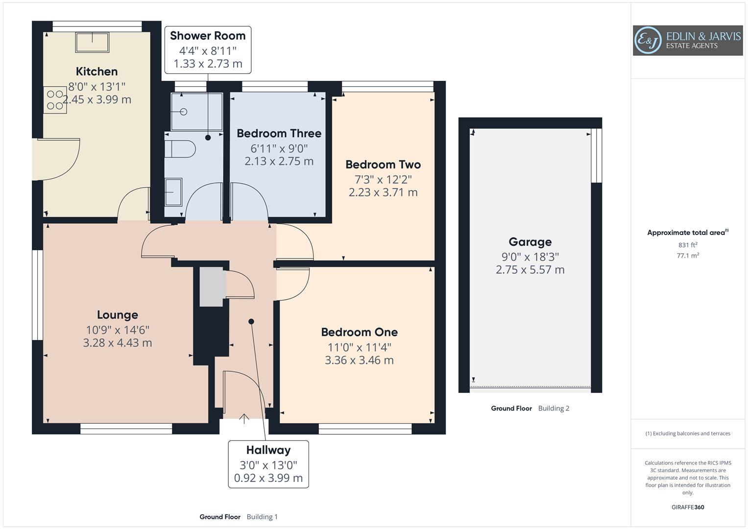 5, Village Close, Newark floorplan