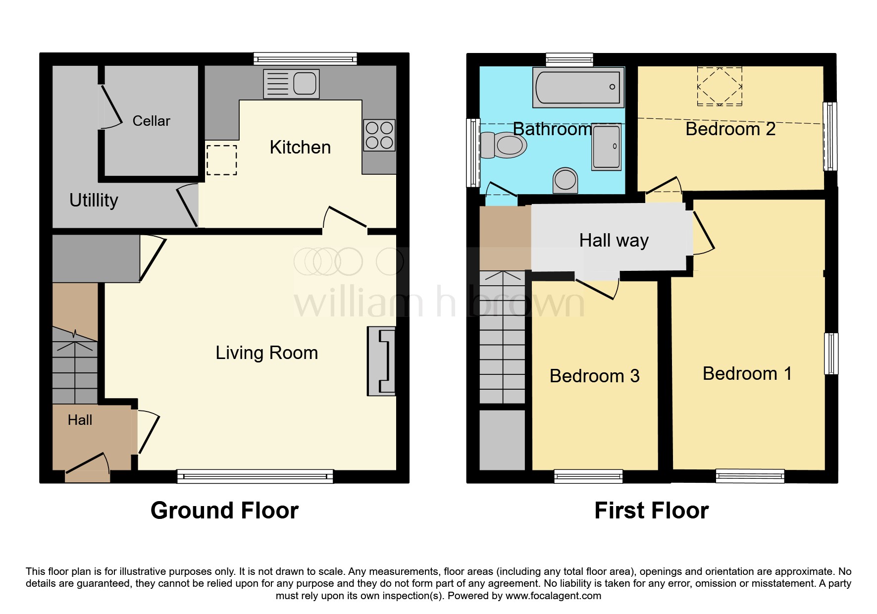 19, Town End Road, Bradford floorplan