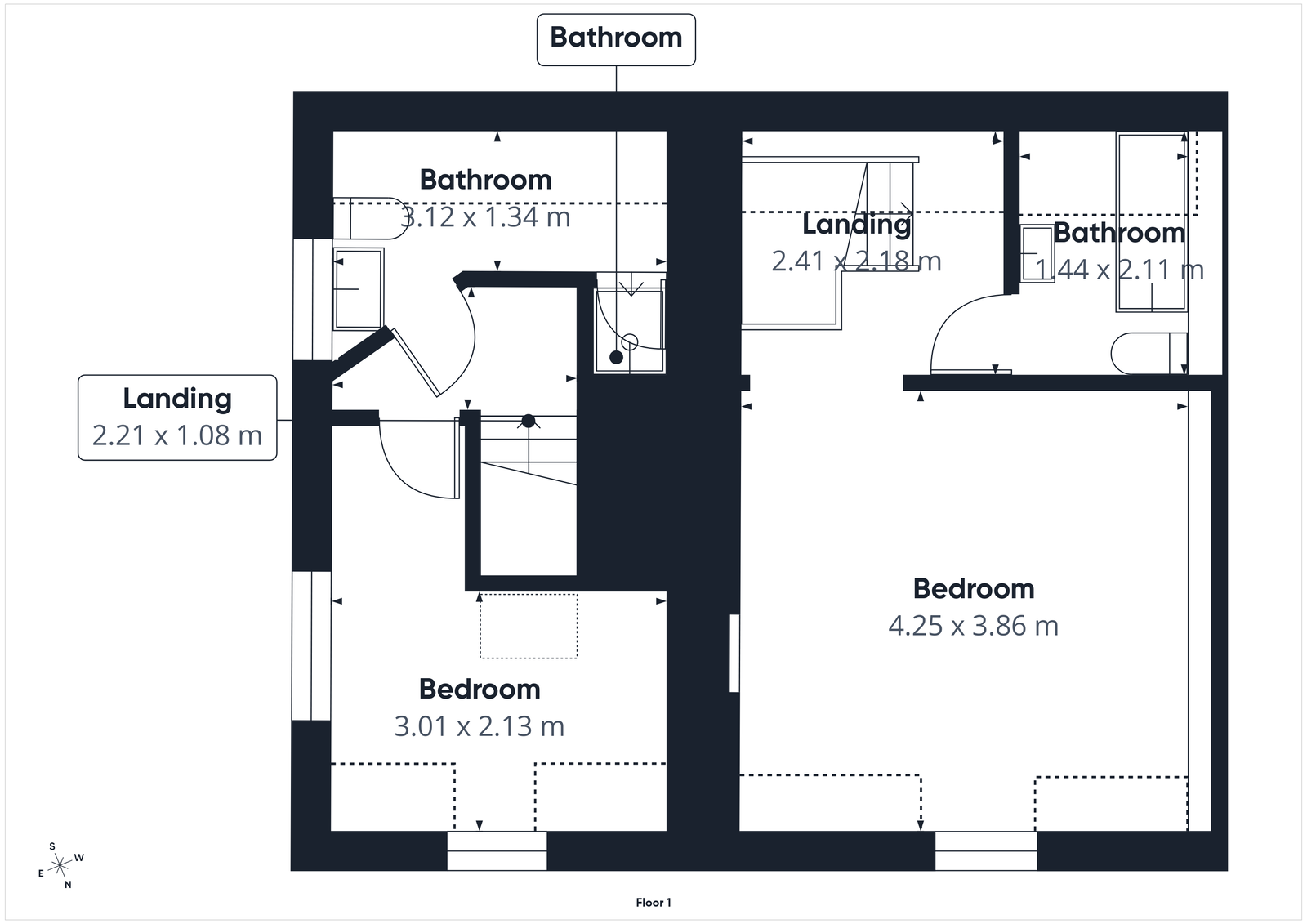 Shady Bank,1, Lower Cross, Coleford floorplan