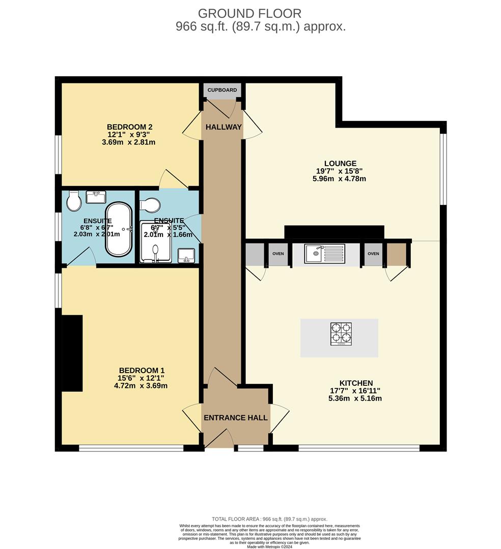 Apartment 3, Sitwell House, Coach House Lane, Rotherham floorplan