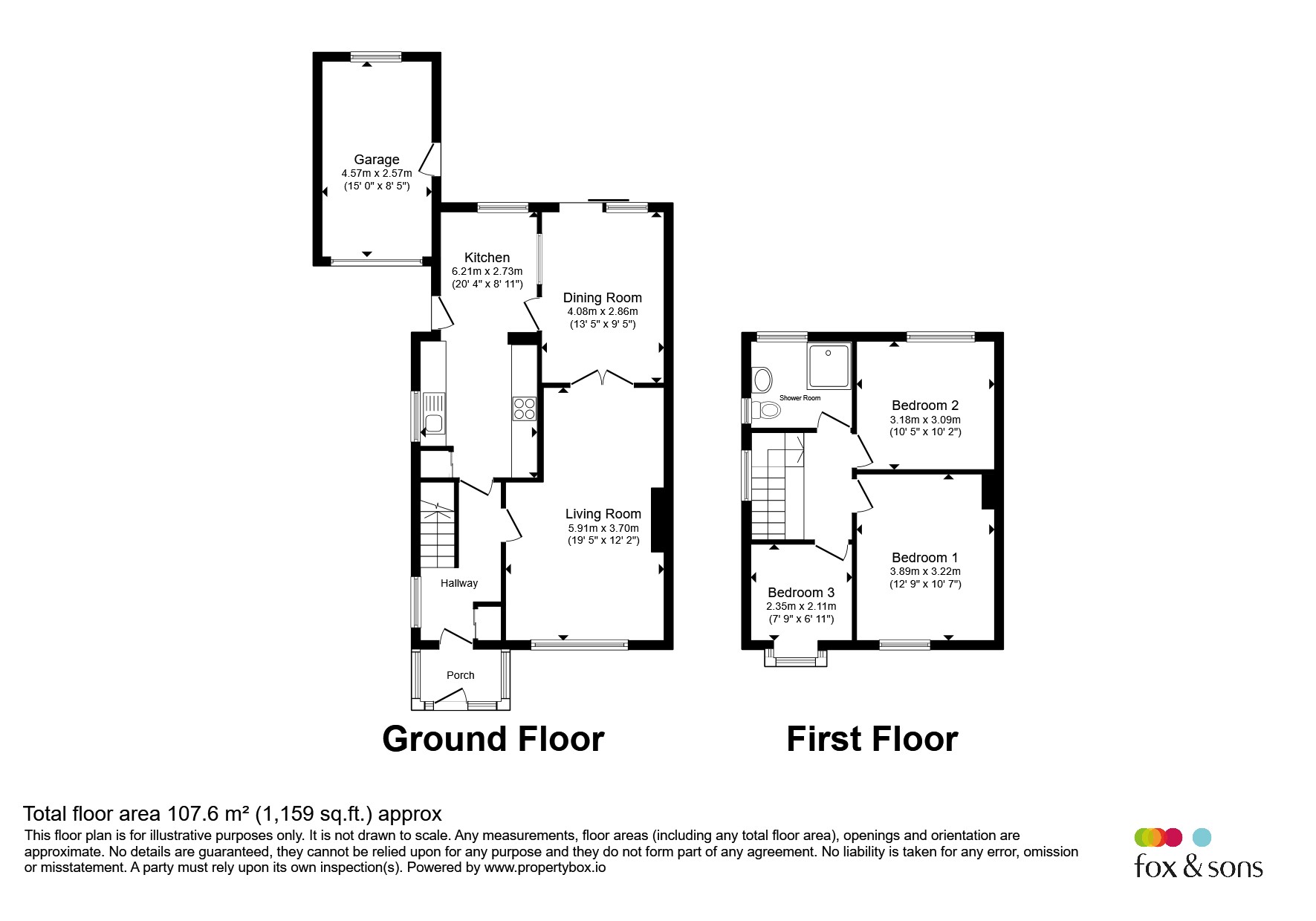32, Harebeating Crescent, Hailsham floorplan