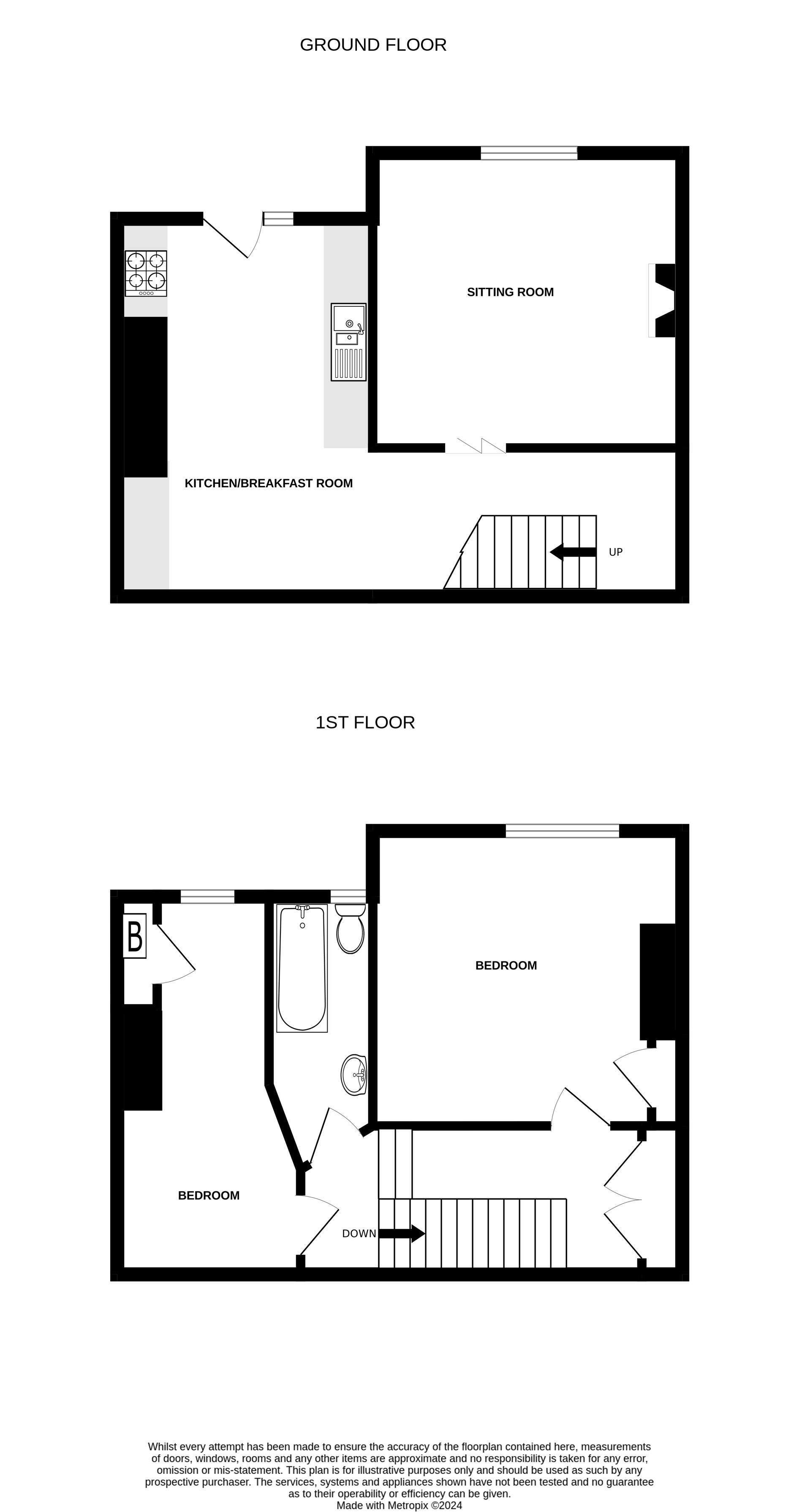 233c, Mill Road, Deal floorplan