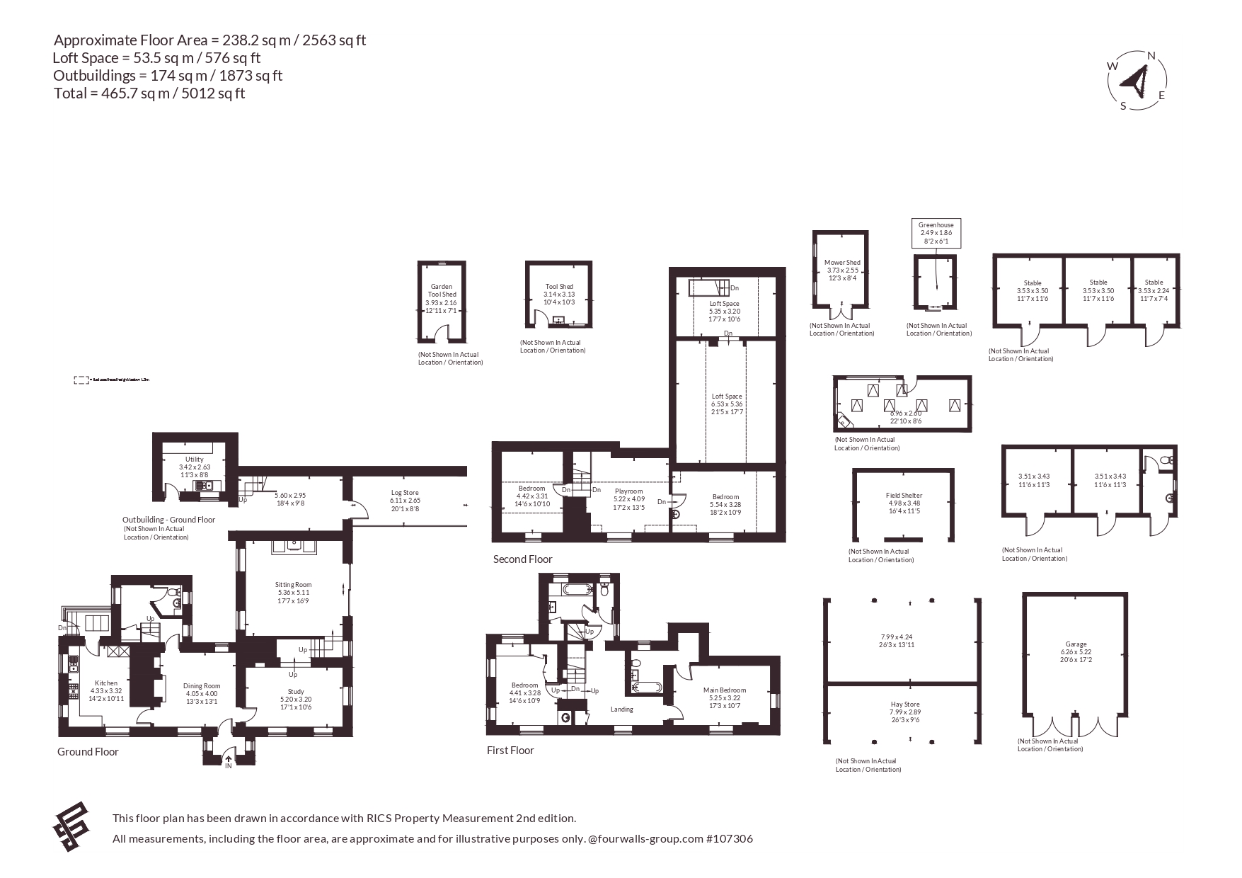 Lovers Hall Farm,, Painswick Road, Pitchcombe floorplan
