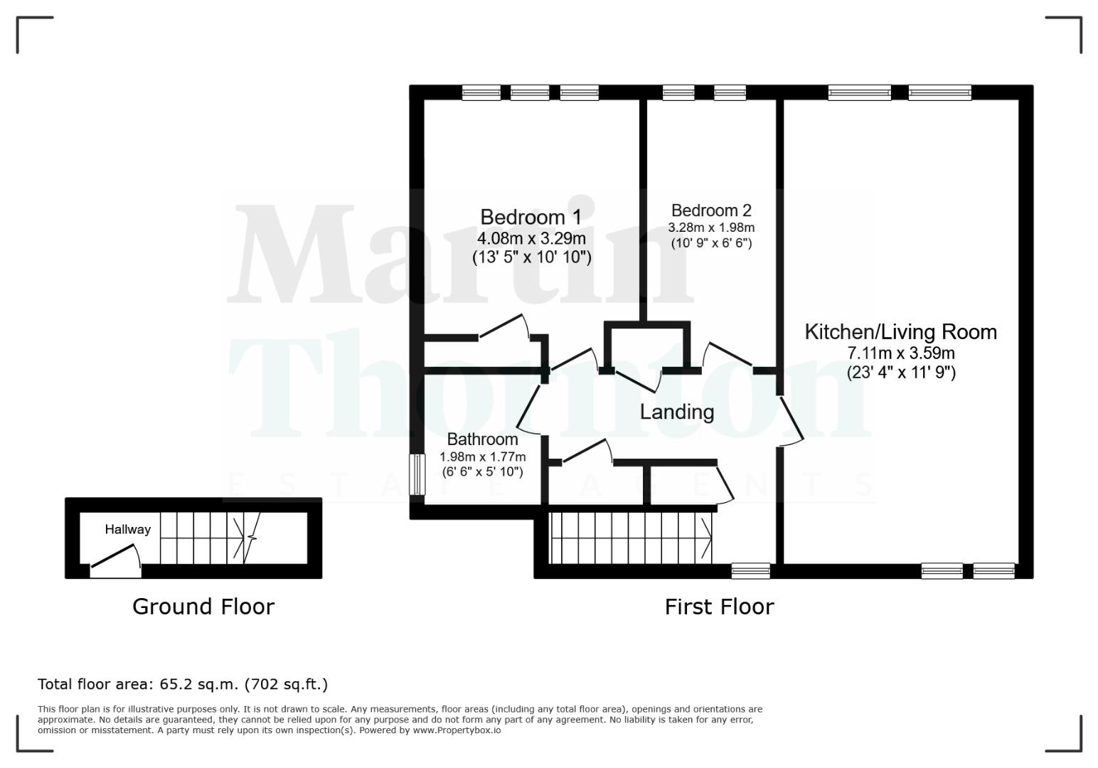 150, Coppice Drive, Huddersfield floorplan