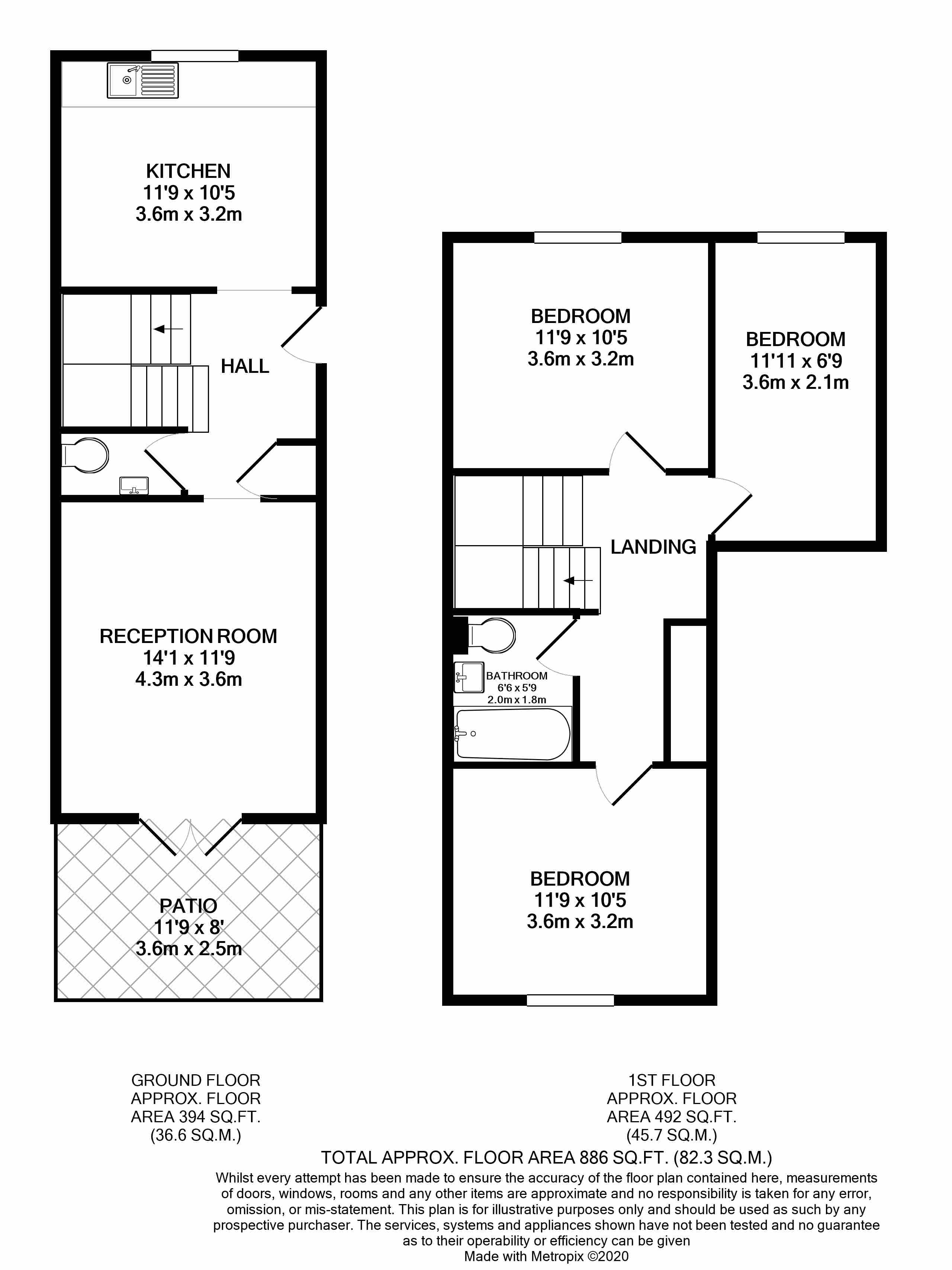 19, Harbord Close, London floorplan
