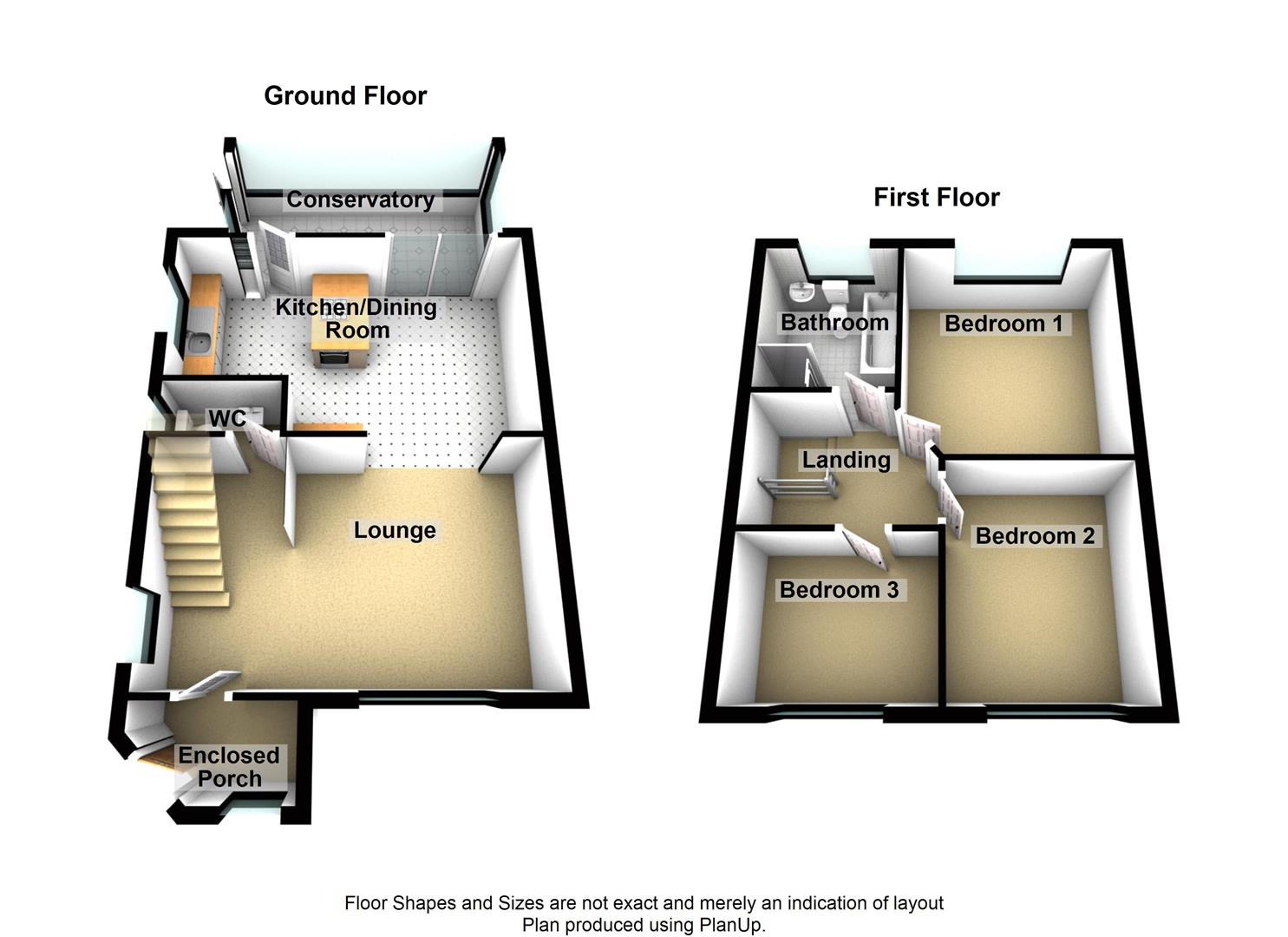 3 Bedrooms Semi-detached house to rent in Parkway, Crawley RH10