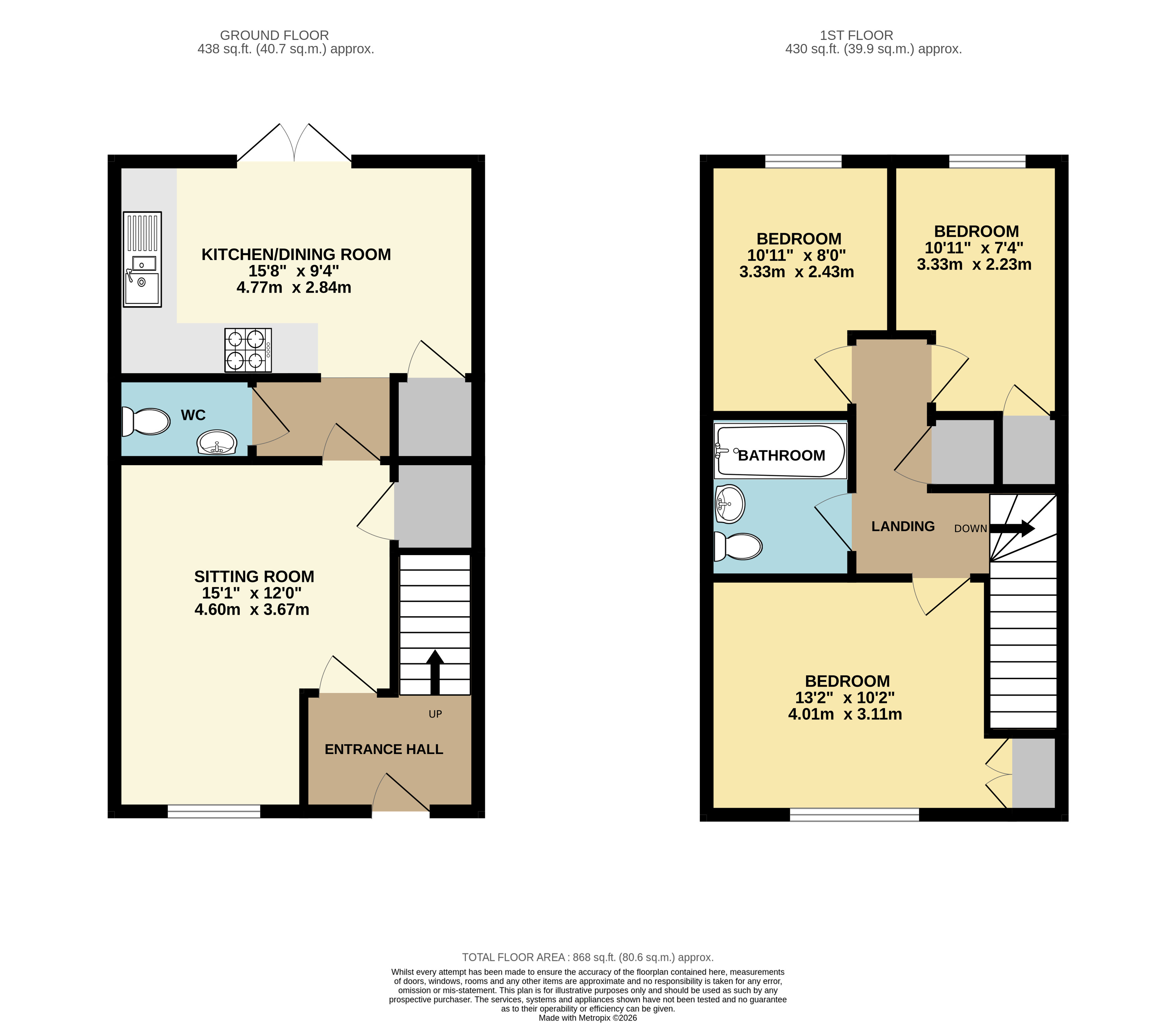 9 Tarka View, Merton Okehampton Devon, Okehampton floorplan