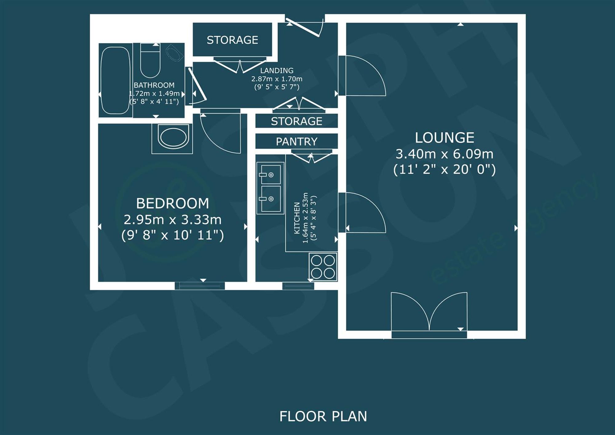 Flat 6, Aspen Court Wembdon Road, Bridgwater floorplan