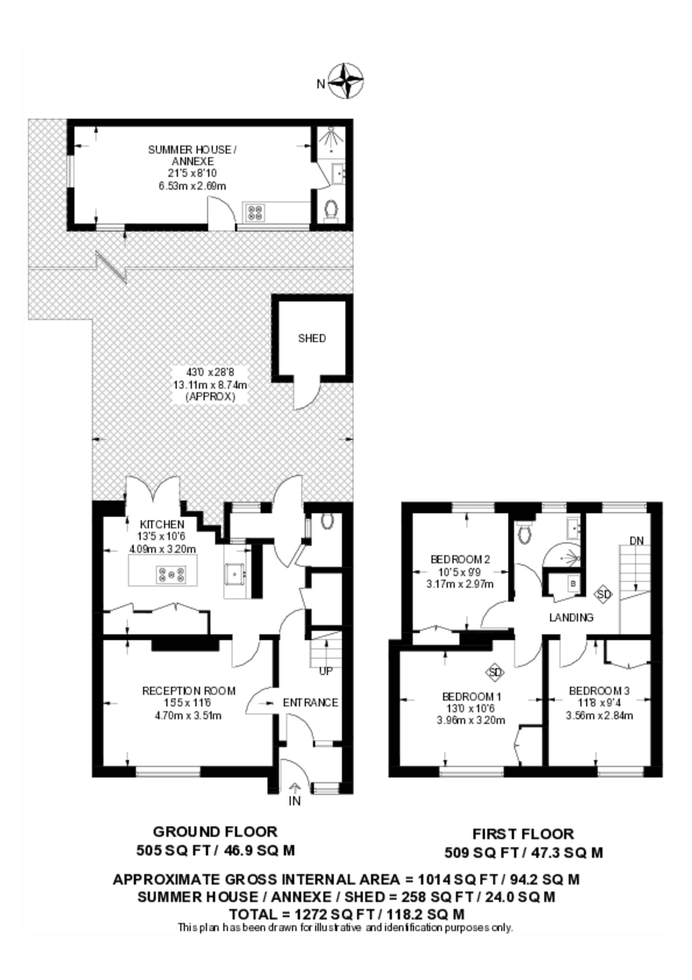 Melford Road, East Dulwich floorplan