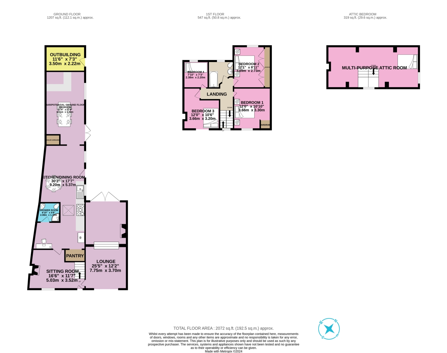 38-40, Sherburn Street, Selby floorplan