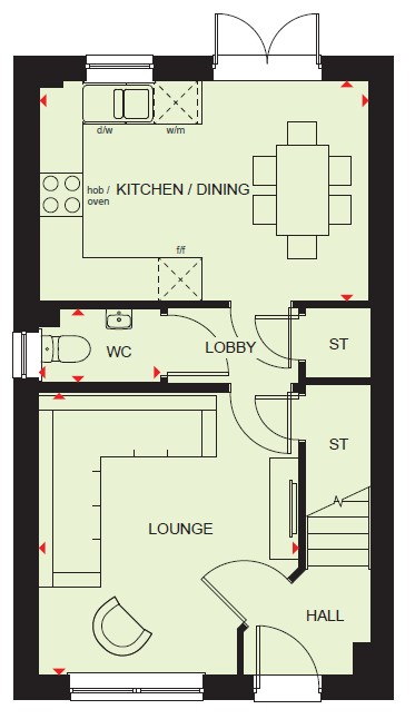 H919863, London Road, Chatteris, Cambridge floorplan