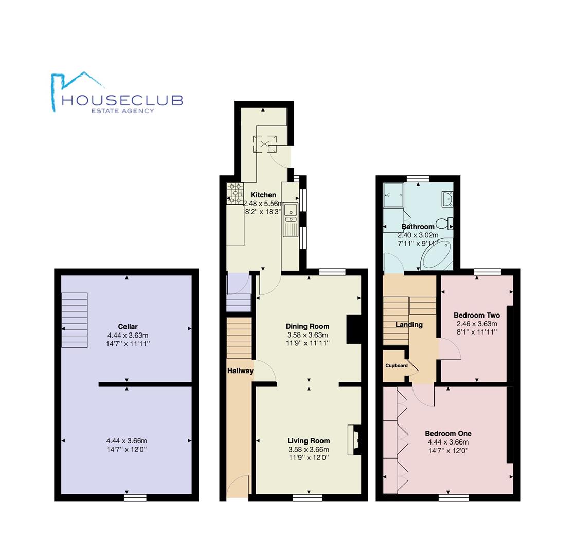 2, Mill Street, Lancaster floorplan