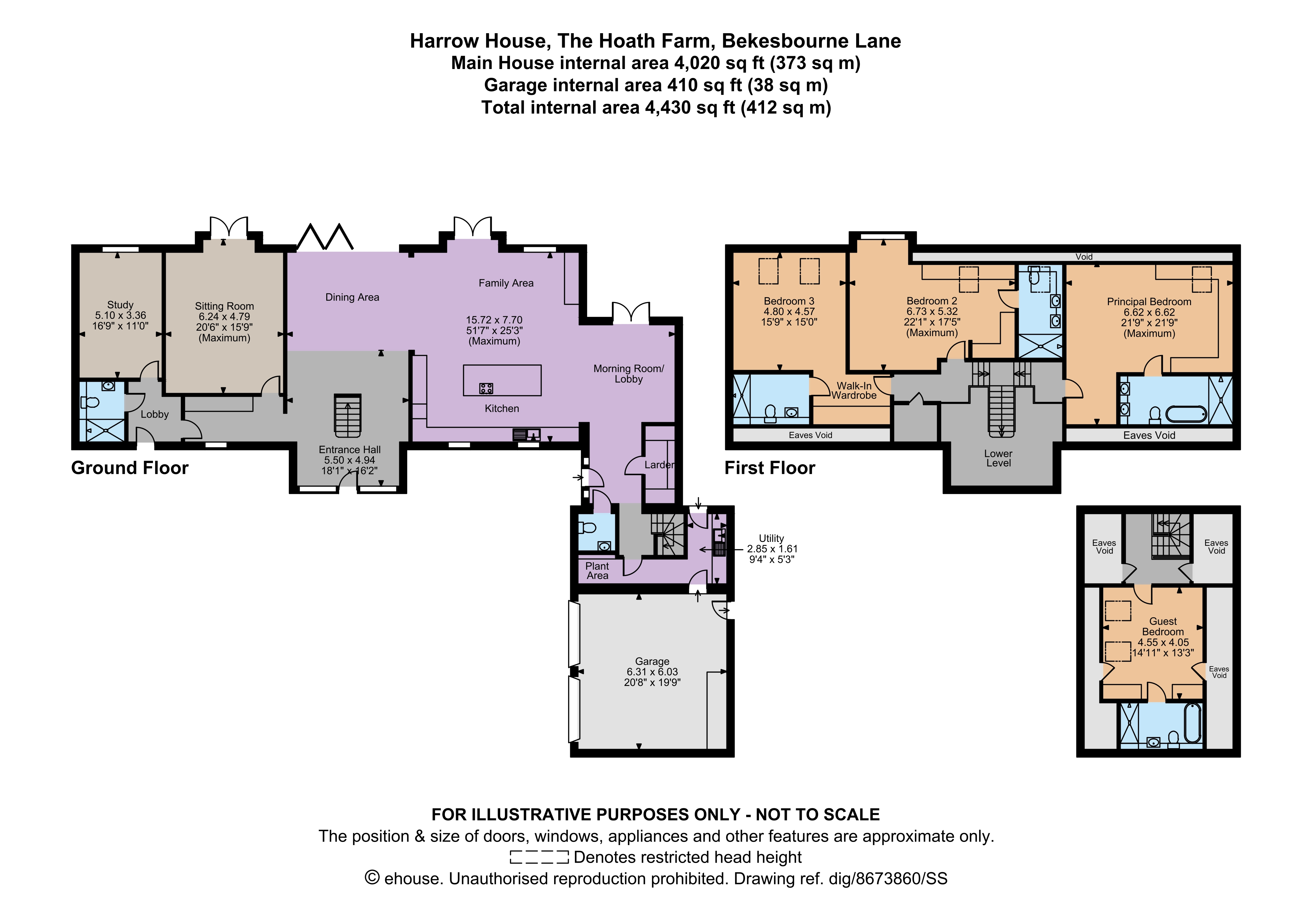 Harrow House,, The Hoath Farm, Canterbury floorplan
