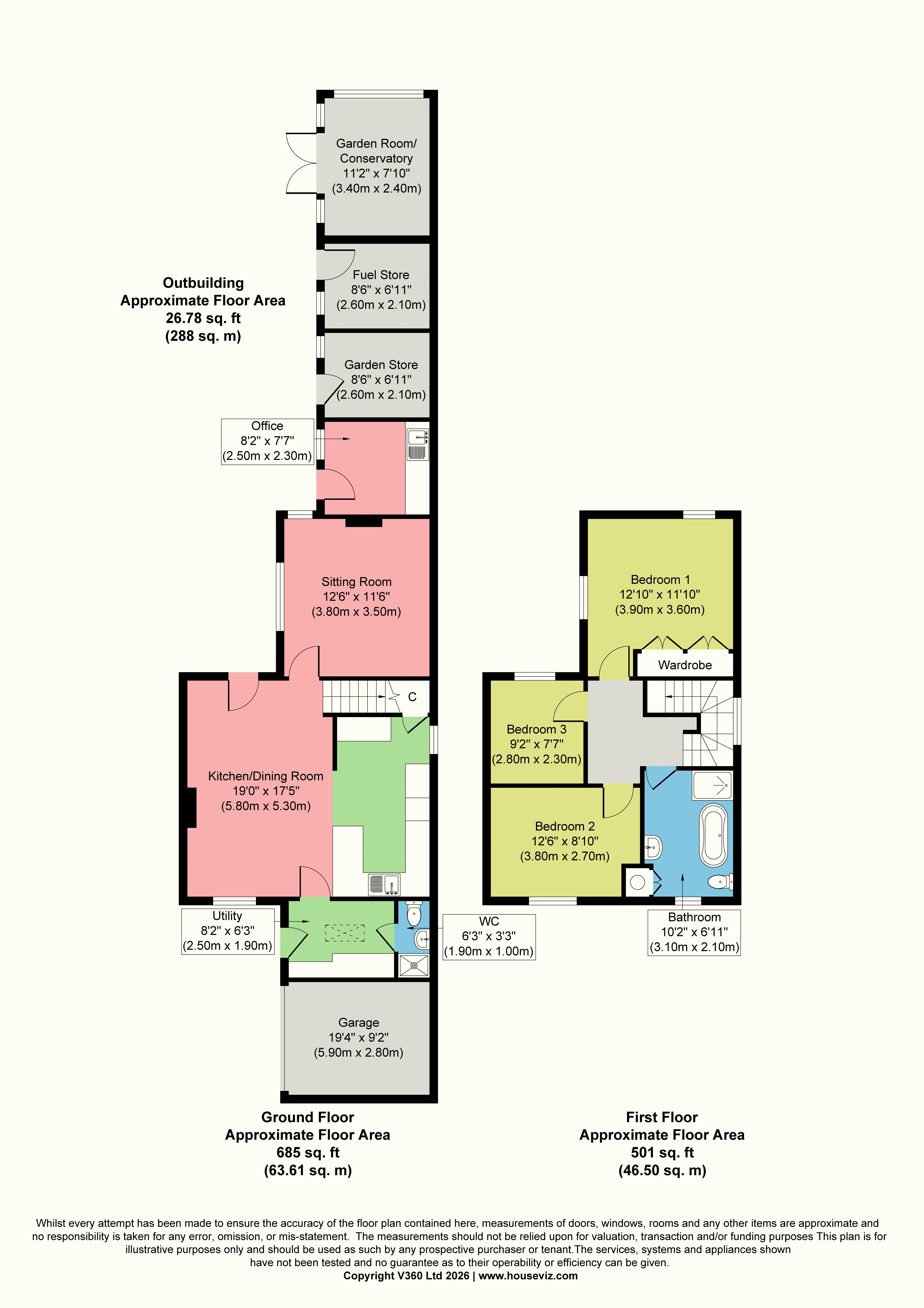 Pennant, West End, York floorplan
