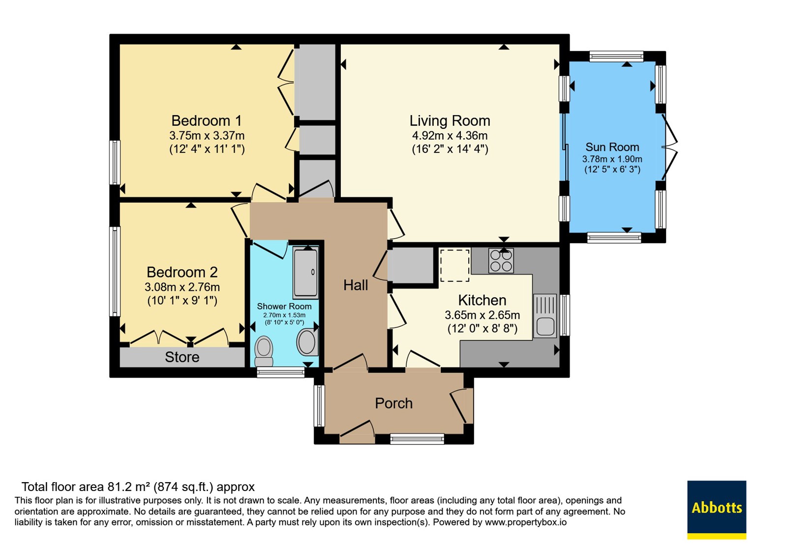 2, Mitford Close, Suffolk floorplan