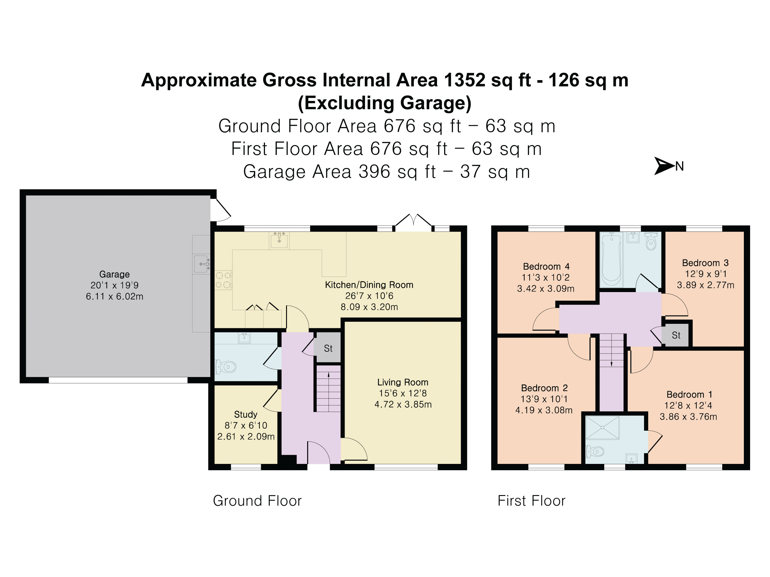 4, Chicory Close, Newton Abbot floorplan