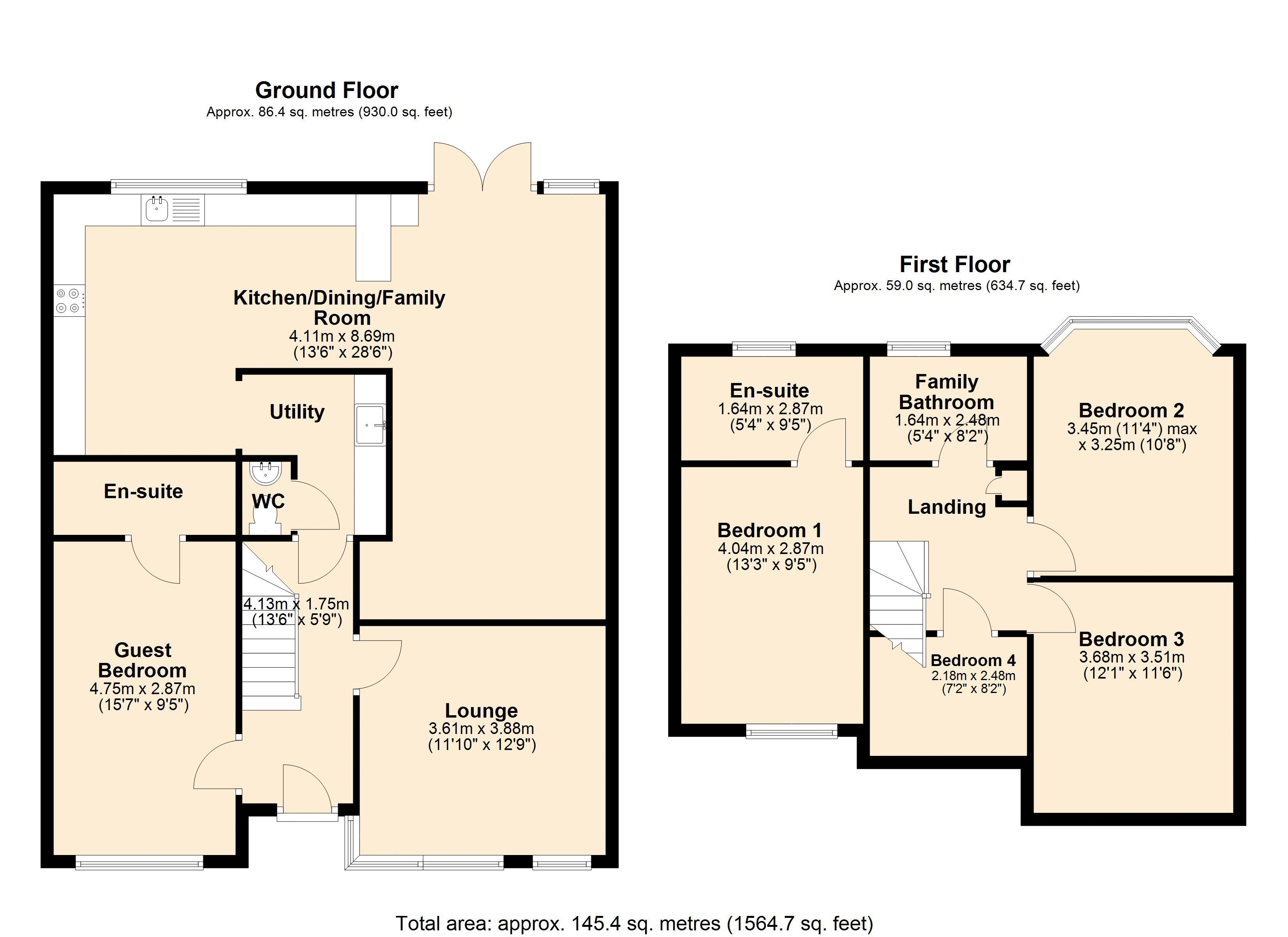 47, Sylvia Avenue, Hatch End floorplan