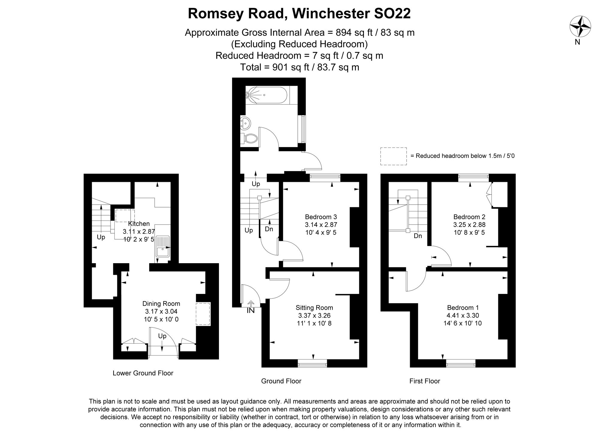 21 Romsey Road, Winchester floorplan