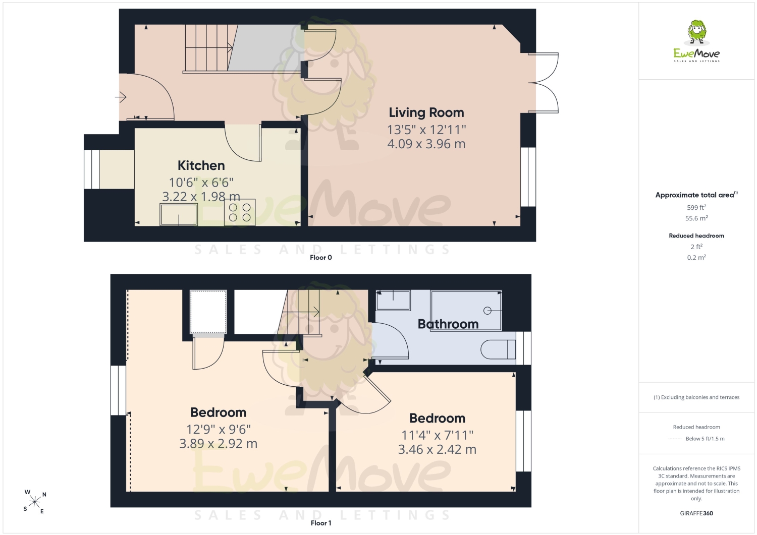 9, JULIUS CLOSE, BASINGSTOKE floorplan