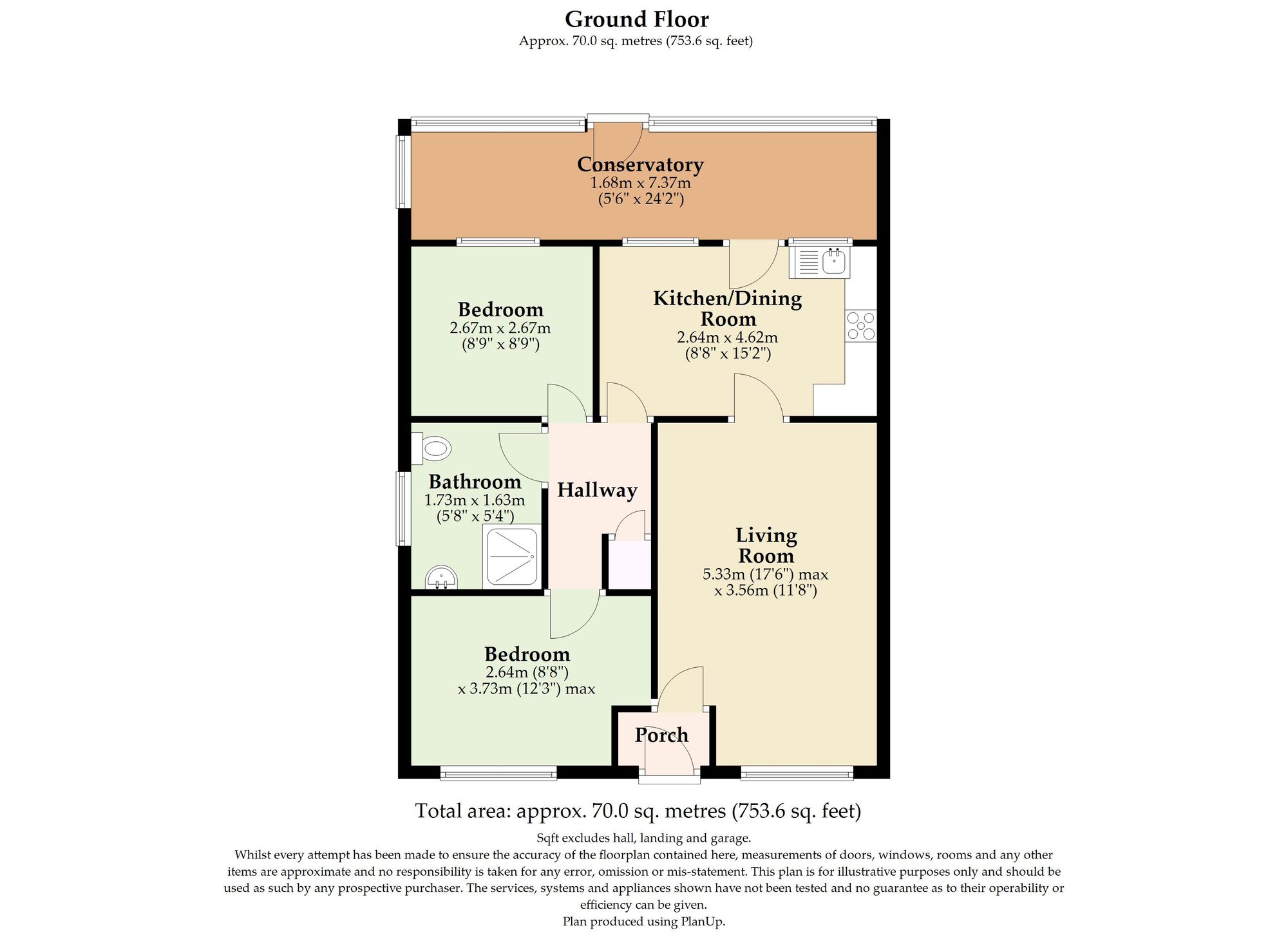 157 Lloyds Avenue, Lowestoft floorplan