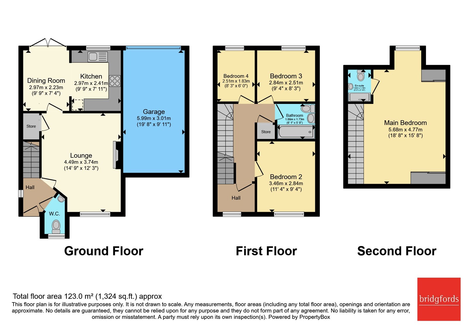 601, Preston Road, Chorley floorplan