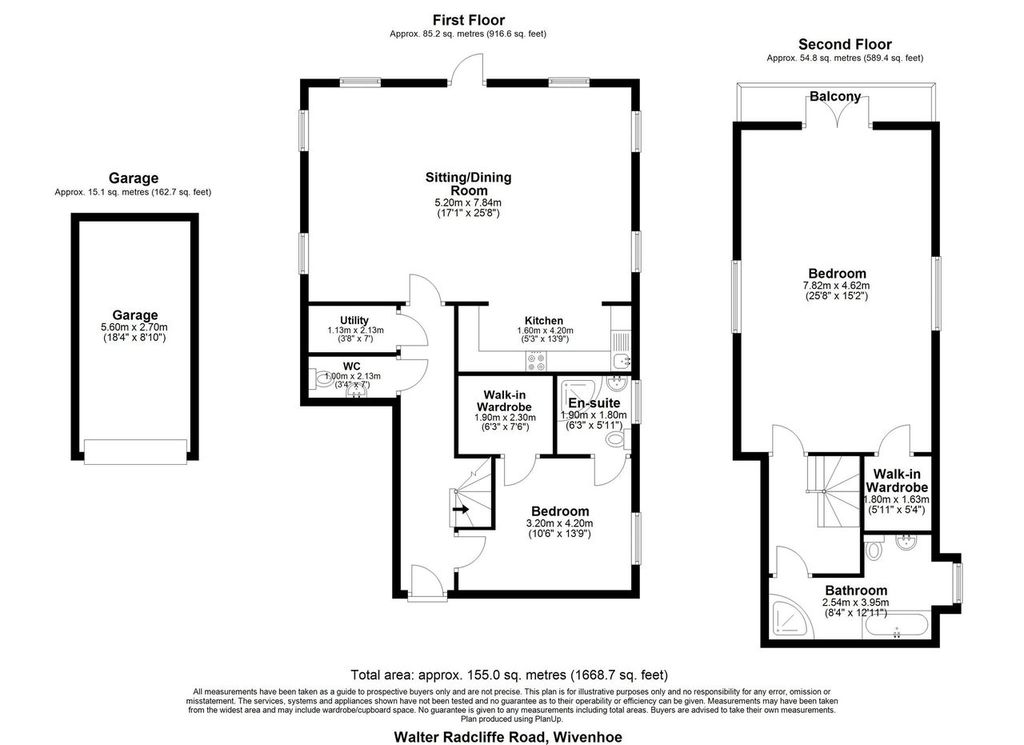 8, Walter Radcliffe Road, Colchester floorplan