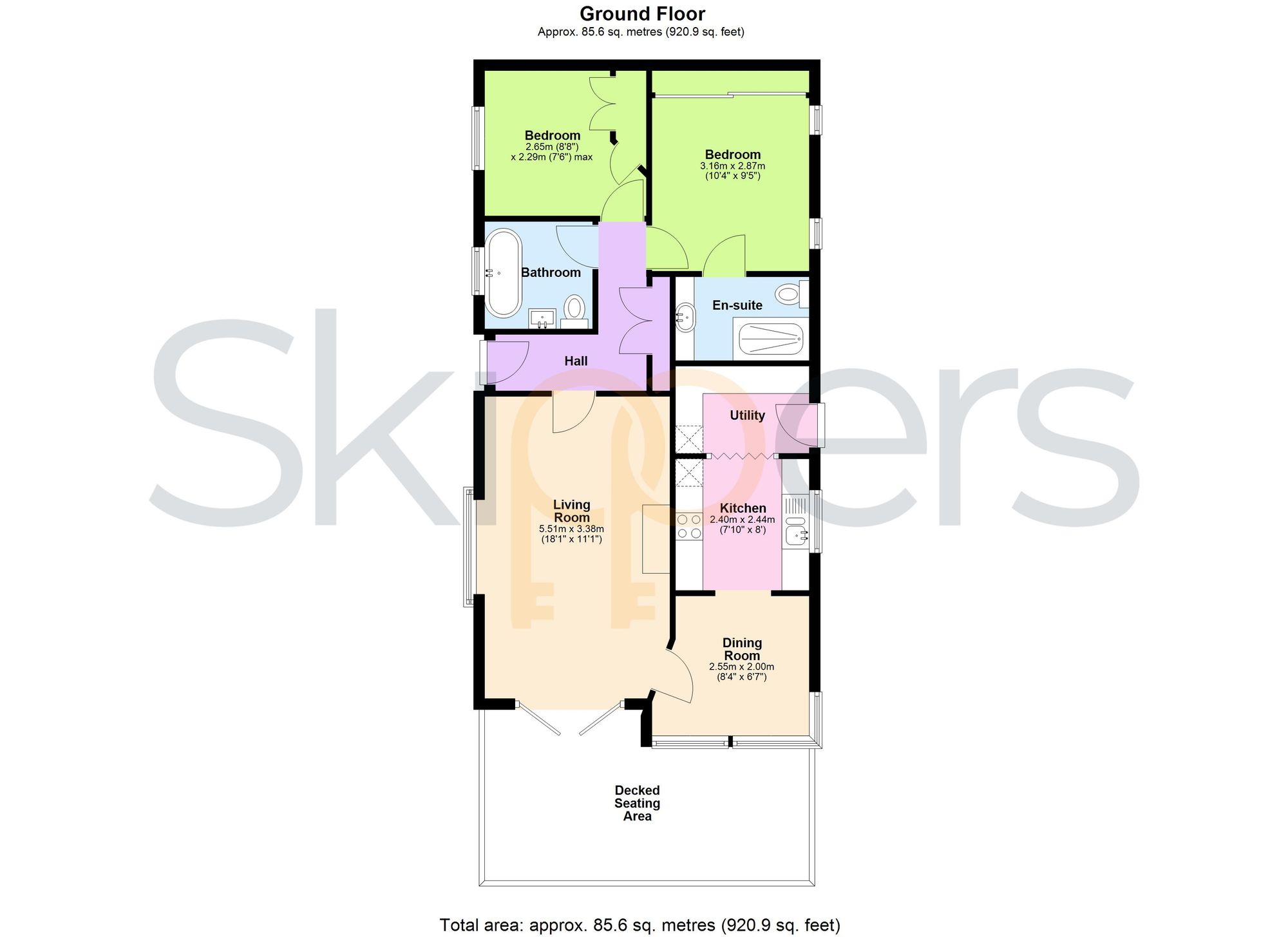 21 Capel gardens, Ruckinge floorplan