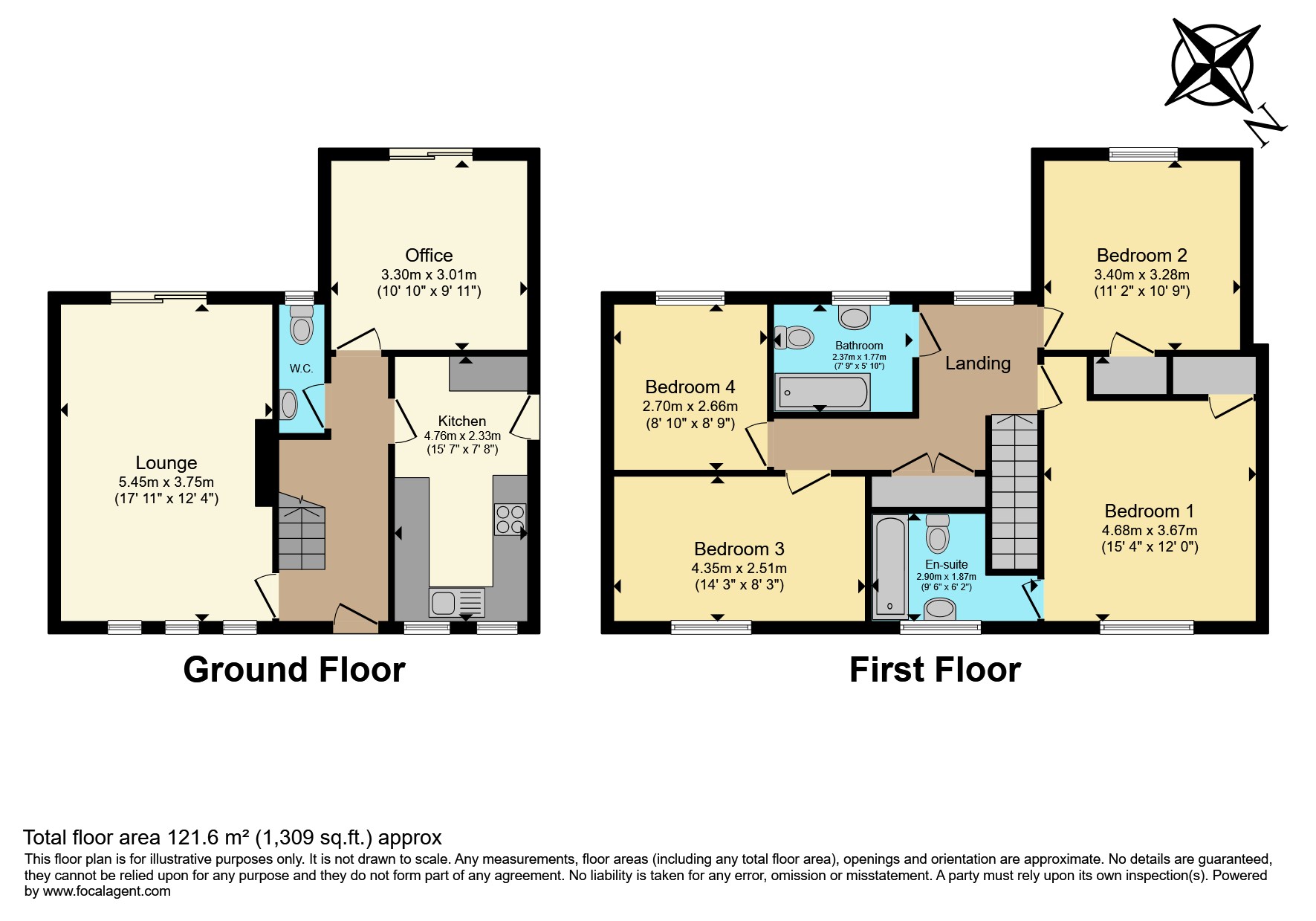 6, Mylford Close, Bury St. Edmunds floorplan