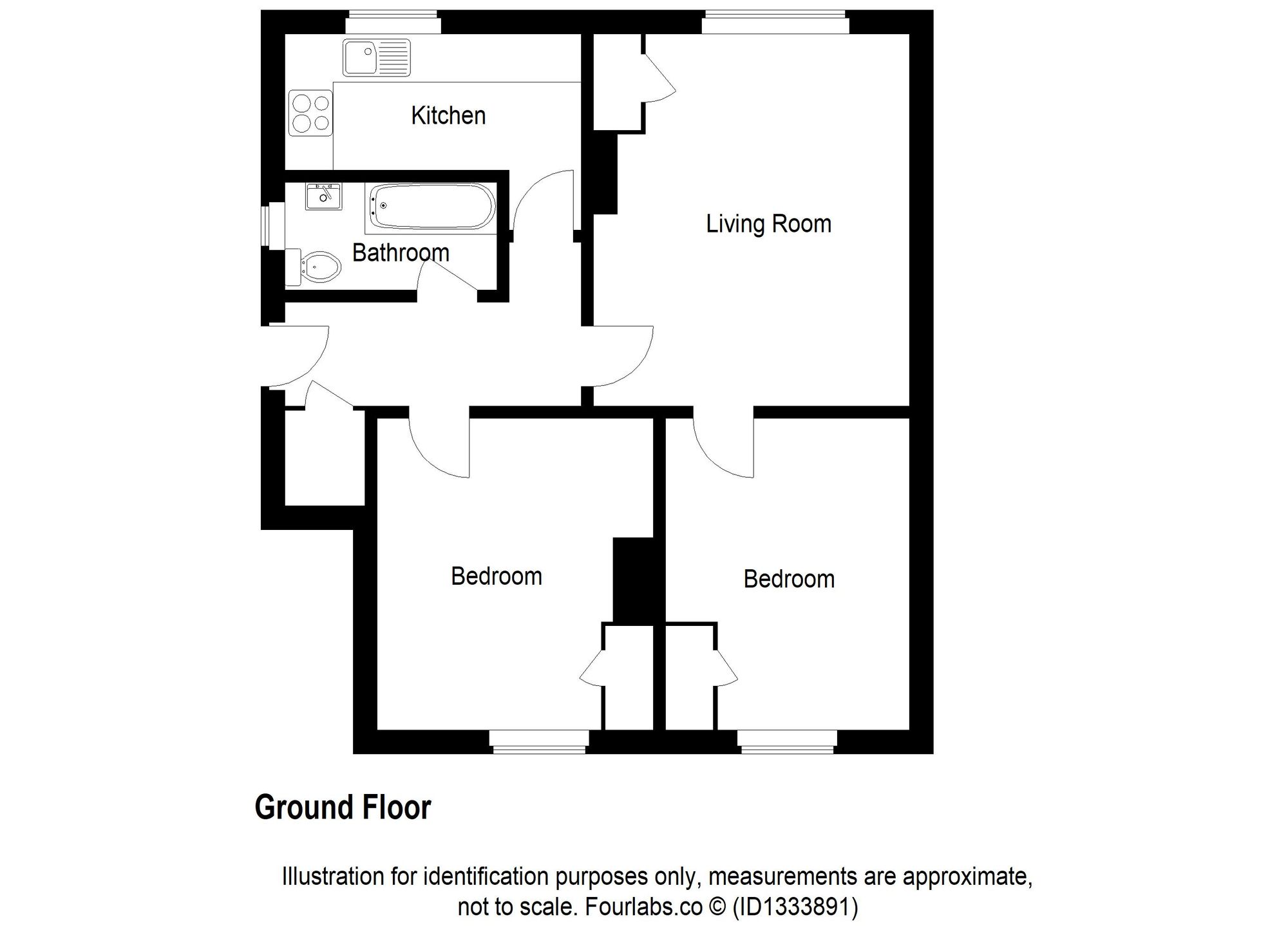 19 King Edward Street, Glenrothes floorplan