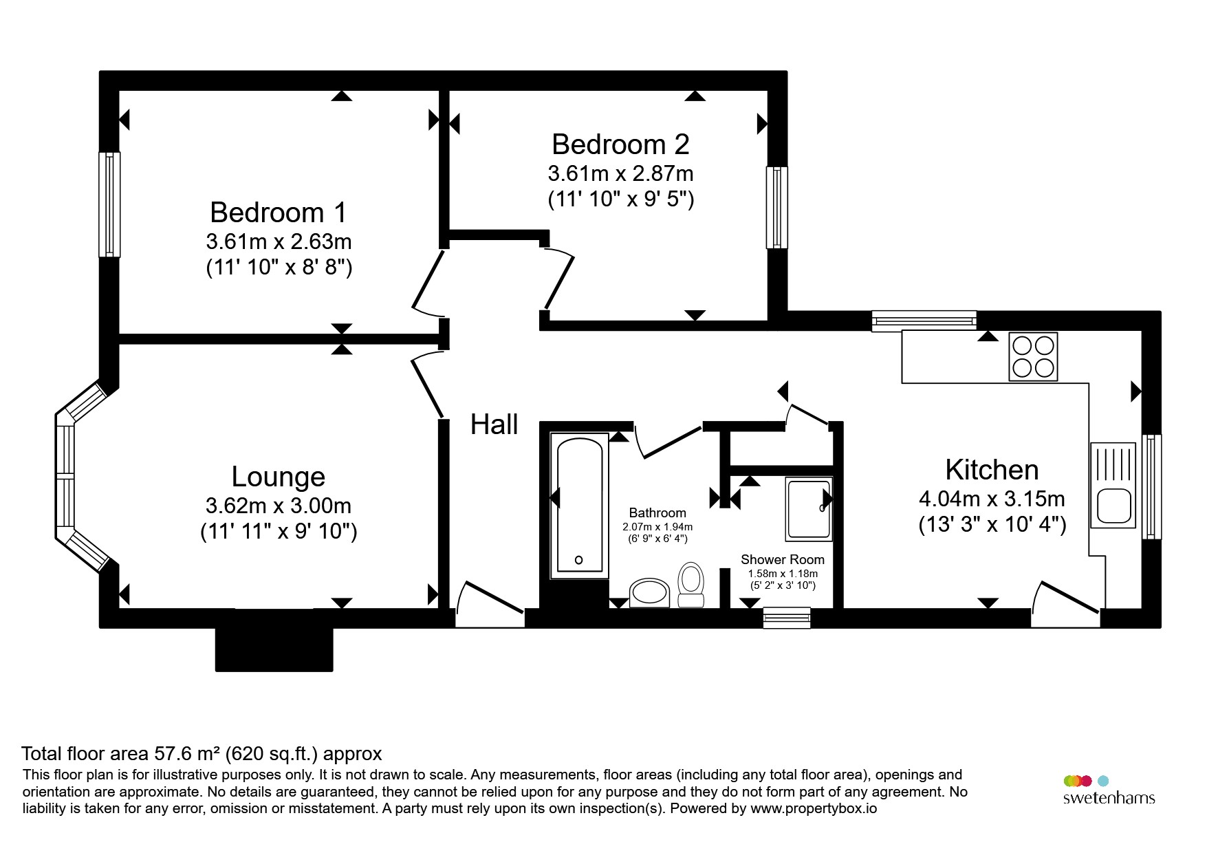 4, Leyland Drive, Chester floorplan