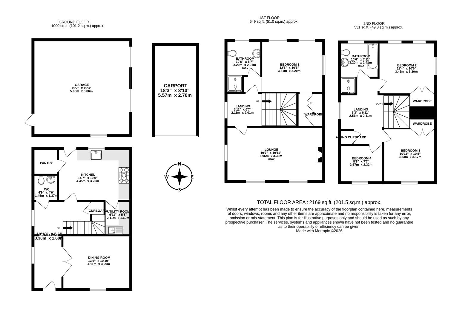 3, Reeve Lane, Dorchester floorplan
