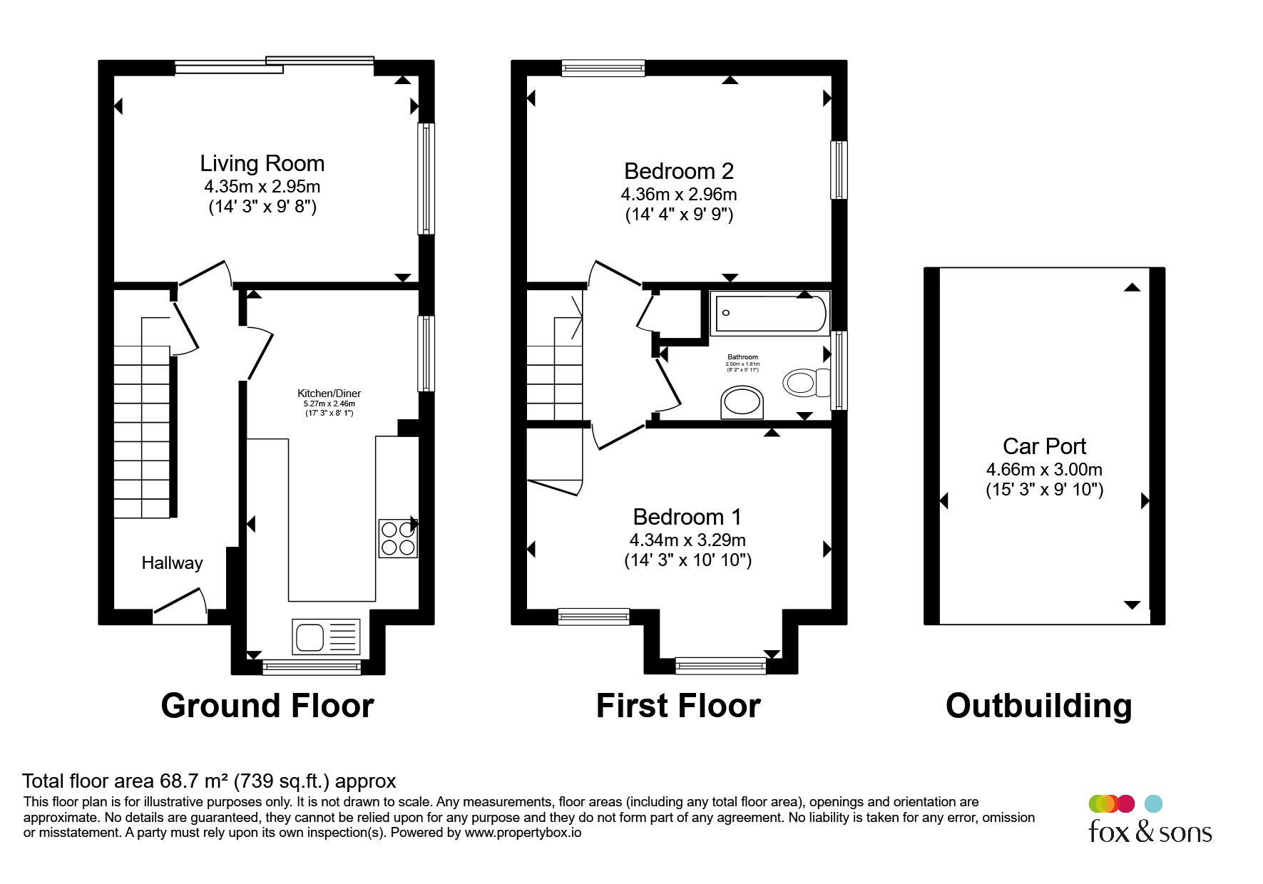 1, Squirrel Ridge, Crawley floorplan