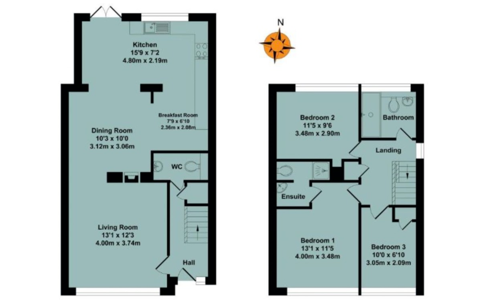 7 FARM CLOSE, Farm Close, Oxford floorplan