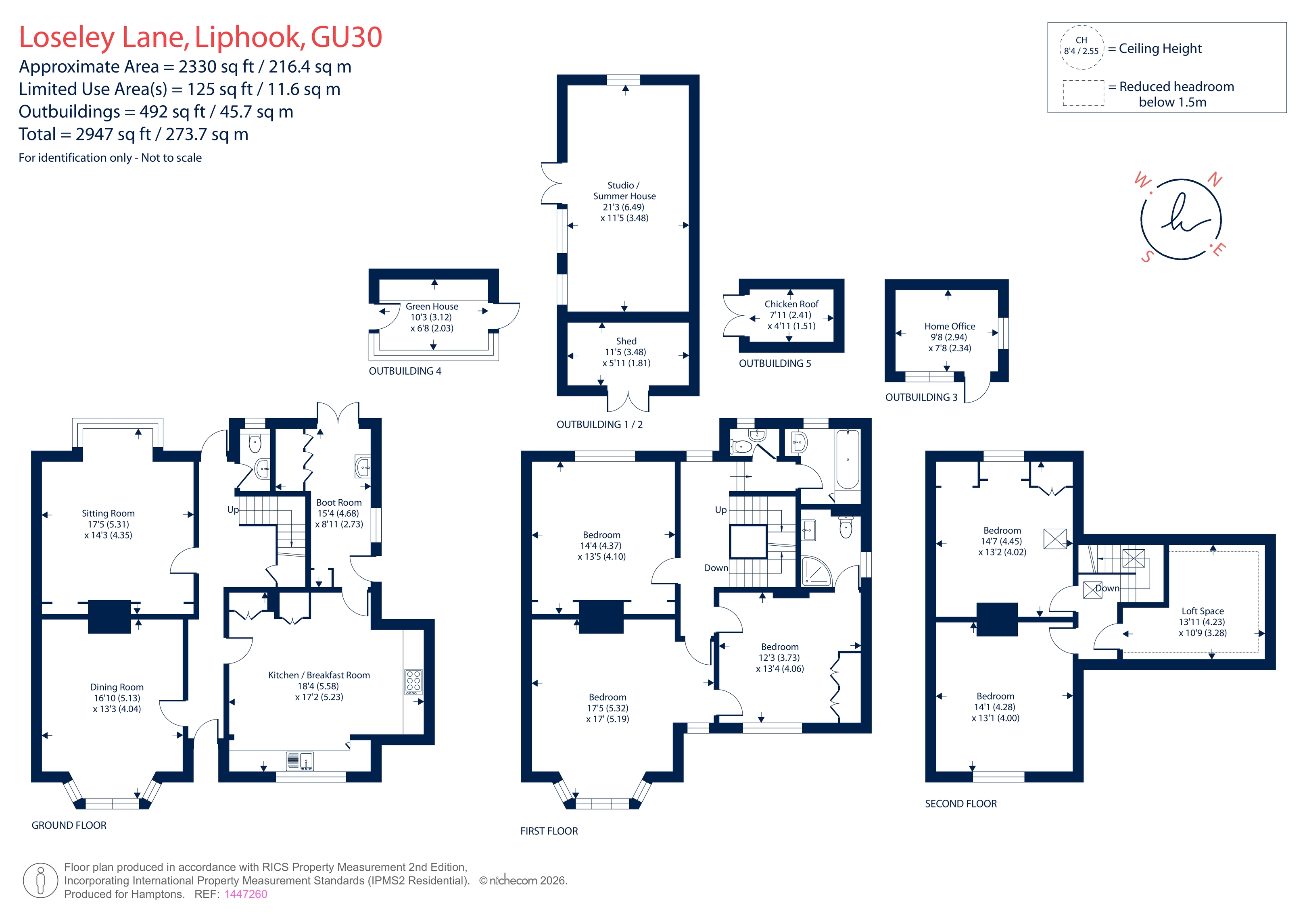 6, Loseley Lane, Liphook floorplan