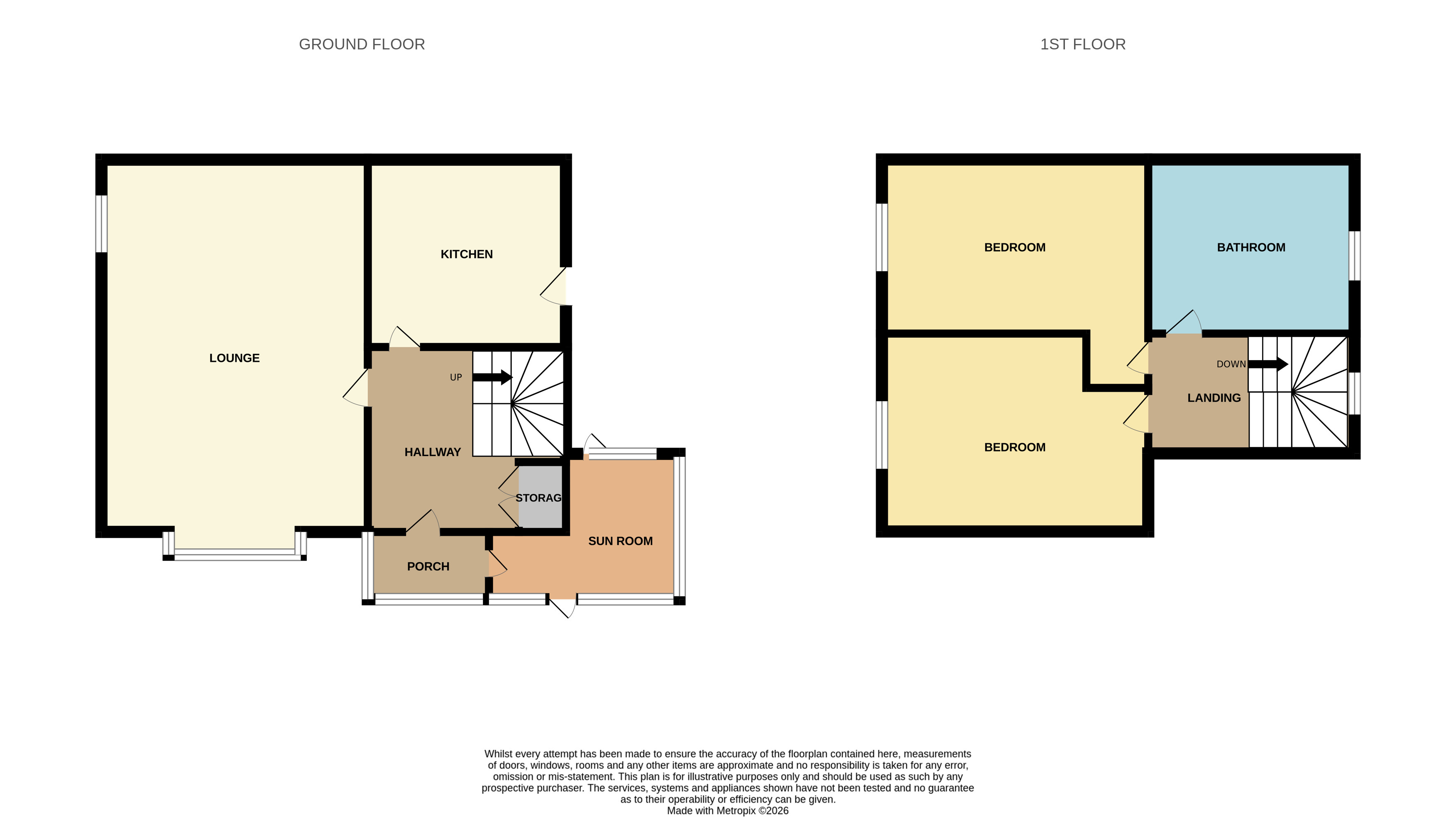 11, Boot Hill, Atherstone floorplan